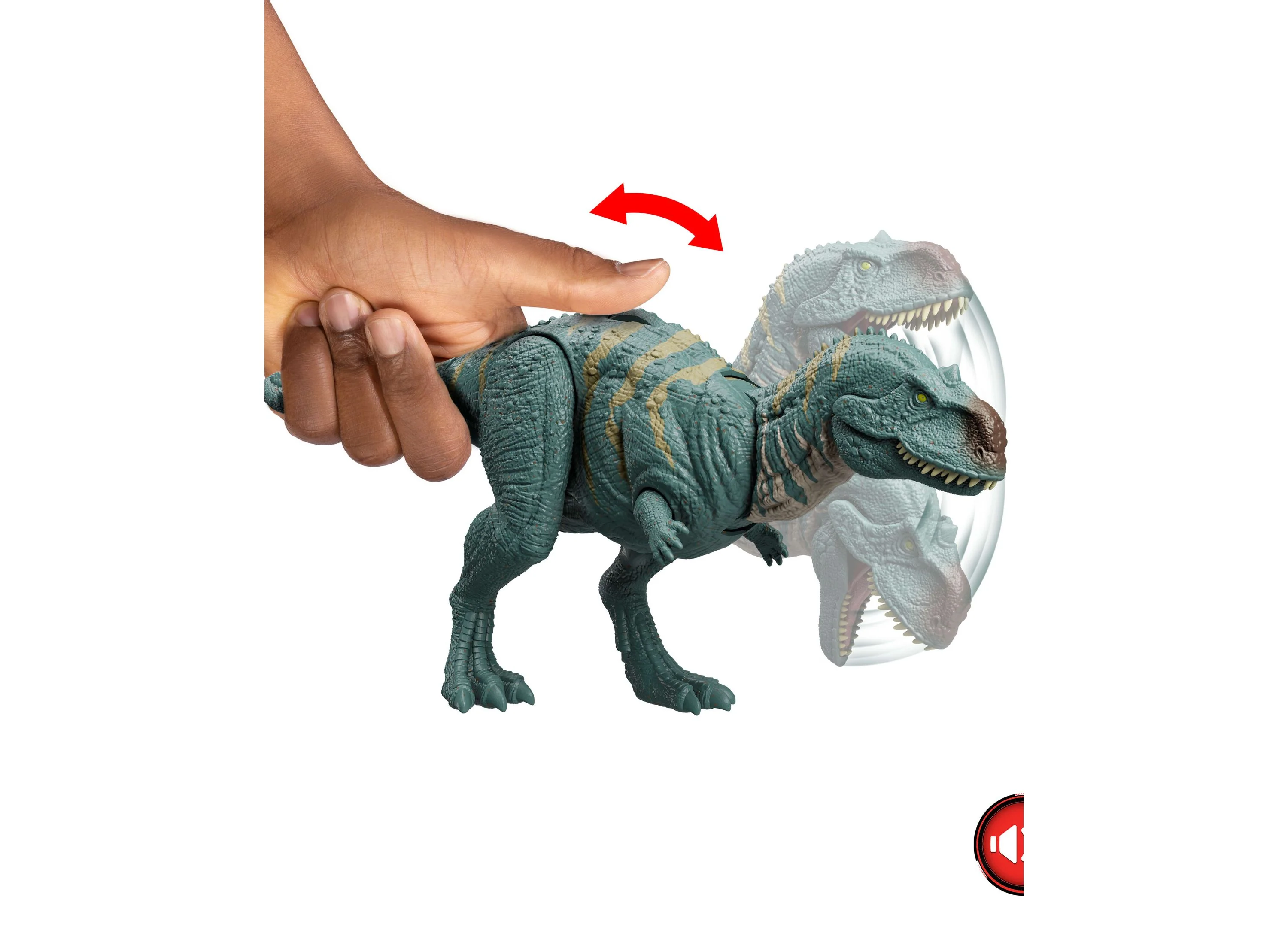 Jurassic World 13 inch Majungasaurus Action Figure with Roaring Sound - Image 5