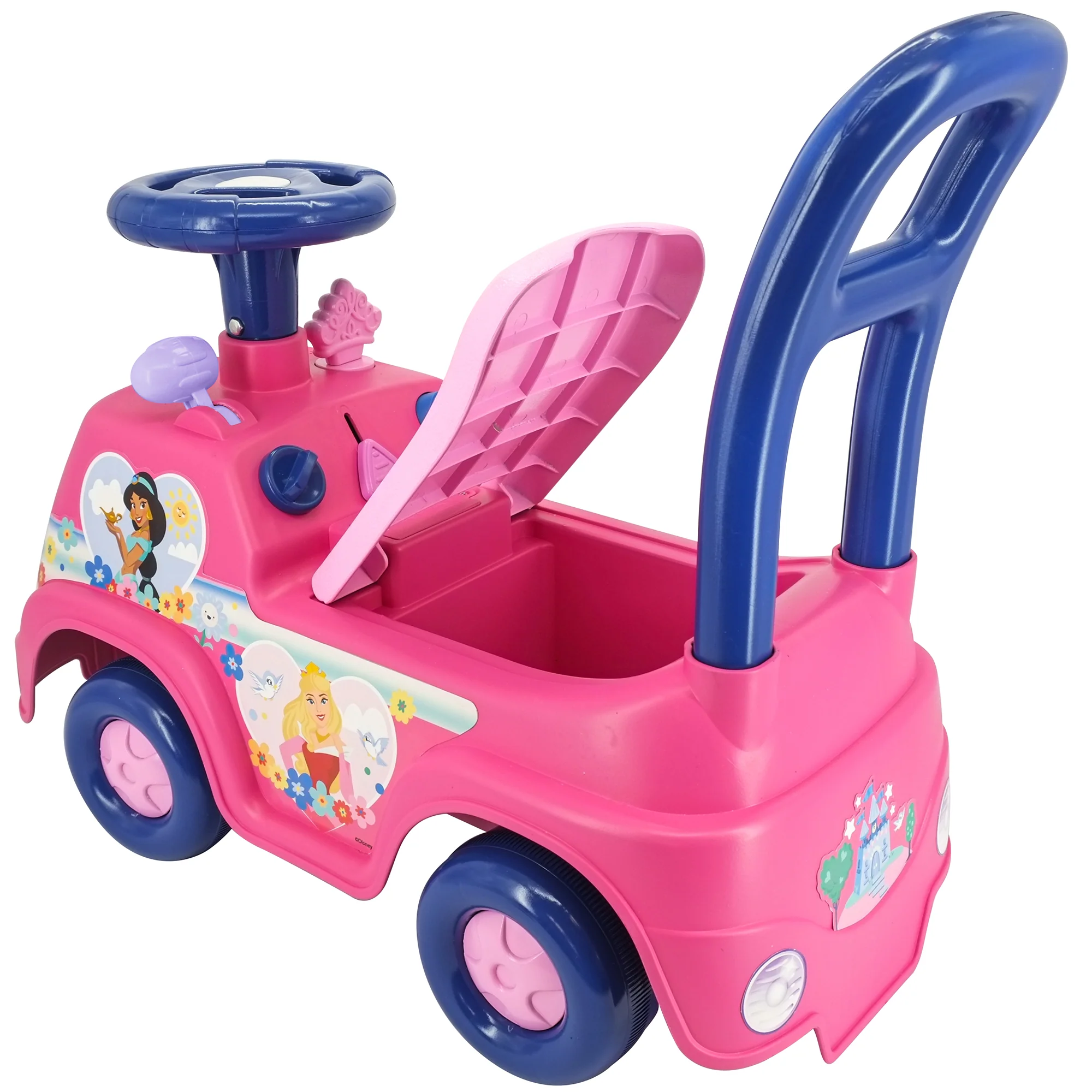 Kiddieland - Disney Princess Adventure Ride-On - Magical Light & Sound Vehicle - Image 4