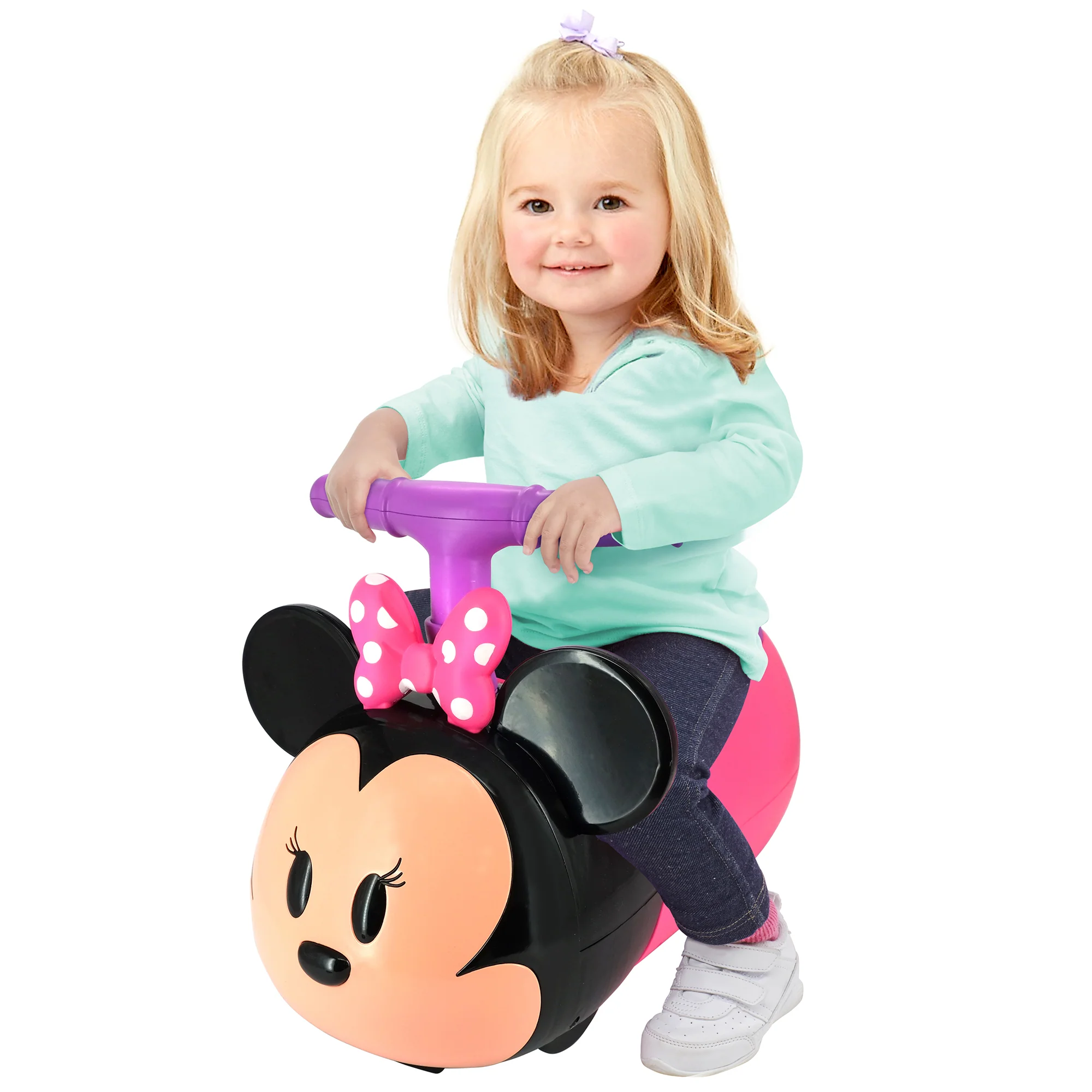 Kiddieland Disney Minnie Mouse Zoom Zoom Ride-On With Lights & Sounds - Image 5