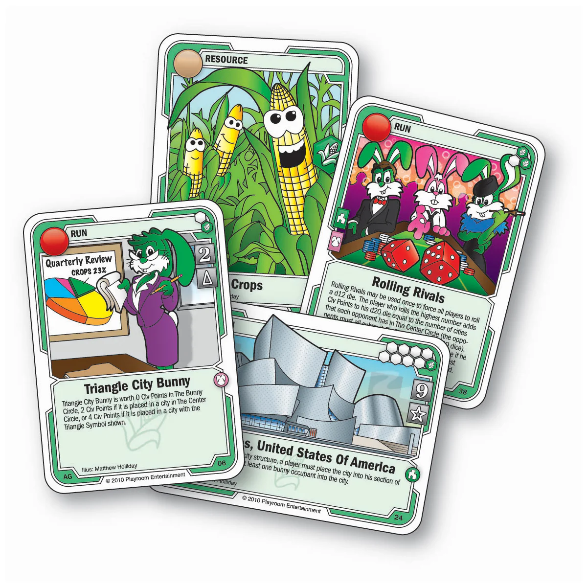 Killer Bunnies Odyssey Crops Starter Deck: Build, Battle & Harvest! - Image 2