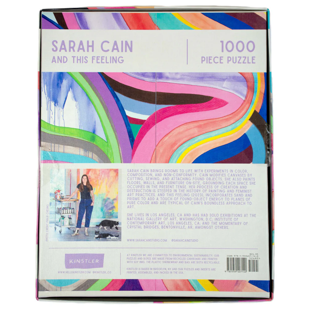 Kinstler: And This Feeling - 1000 Piece Adult Jigsaw Puzzle - Image 4