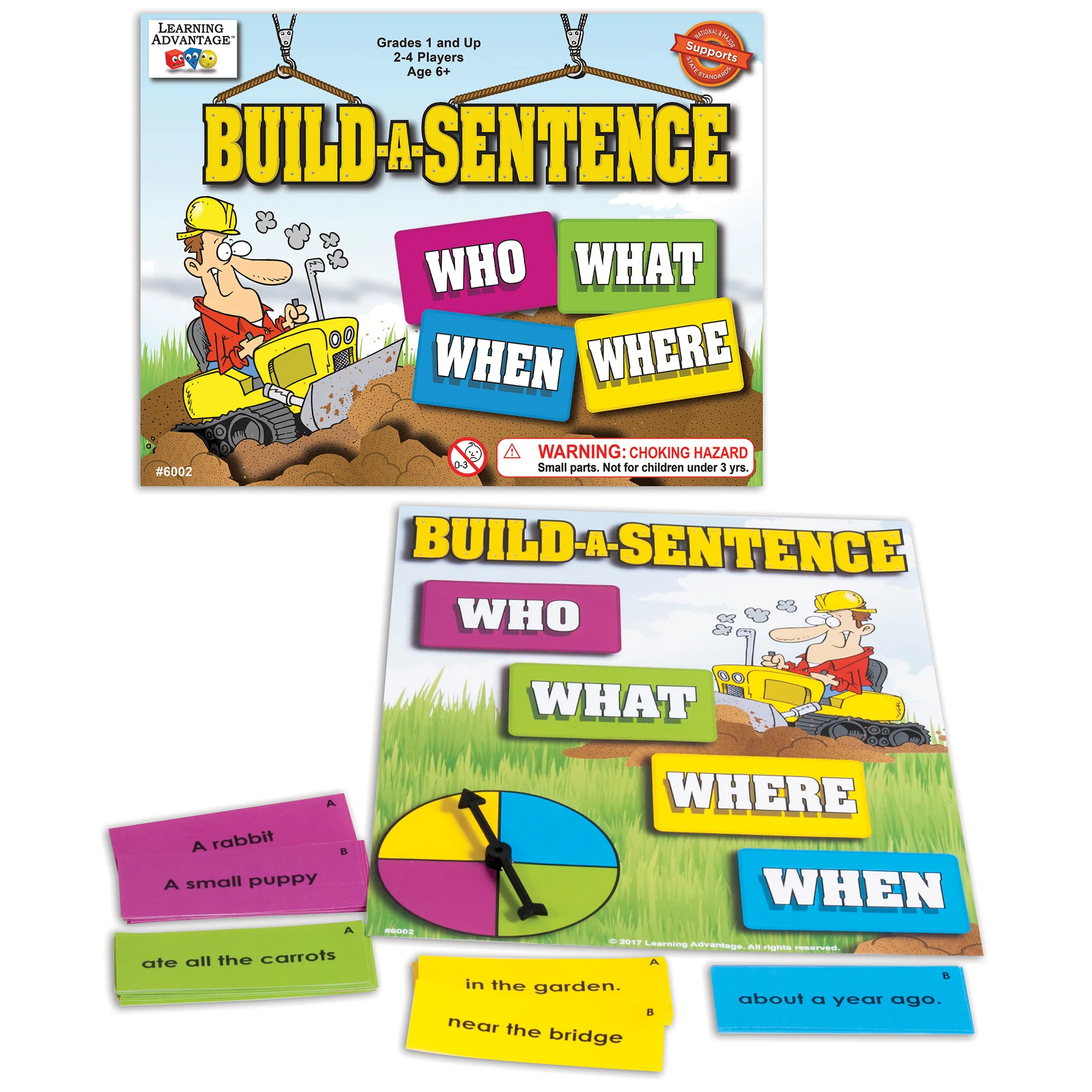 Learning Advantage Build-A-Sentence Game - Double Pack Delight - Image 2