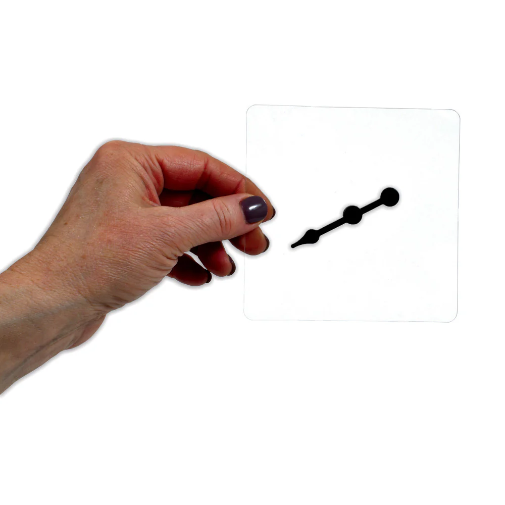 Learning Advantage Transparent Spinners - Customizable, Durable Plastic - Set of 15 - Image 3