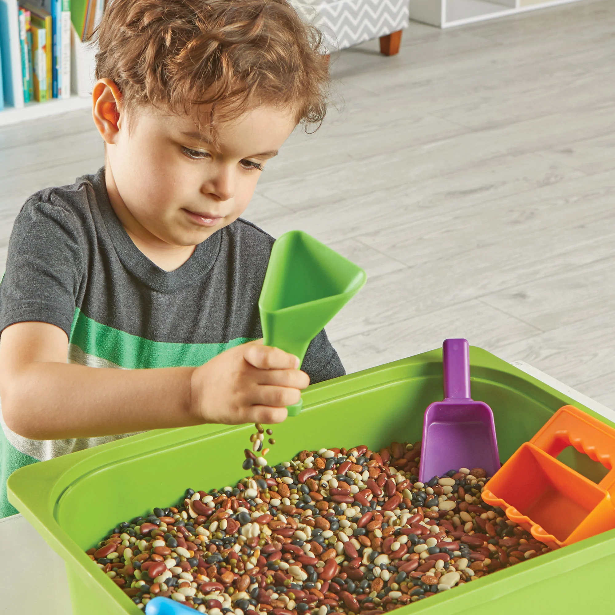 Learning Resources Helping Hands Sensory Scoops – 4 Fun Sensory Tools - Image 3