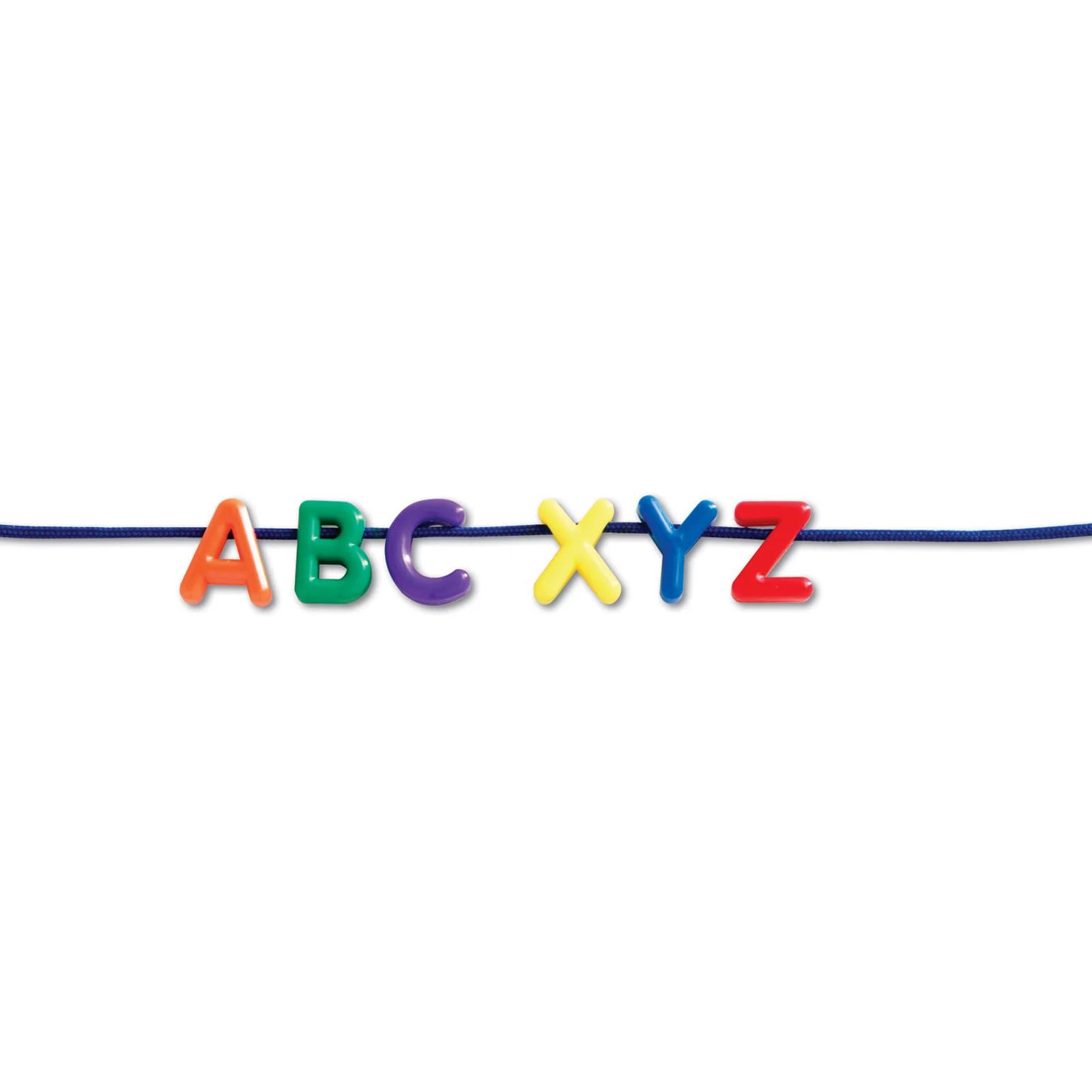 Learning Resources Alphabet Lacing Set - Uppercase Plastic Letters, 260 Pieces with 15 Laces - Image 2