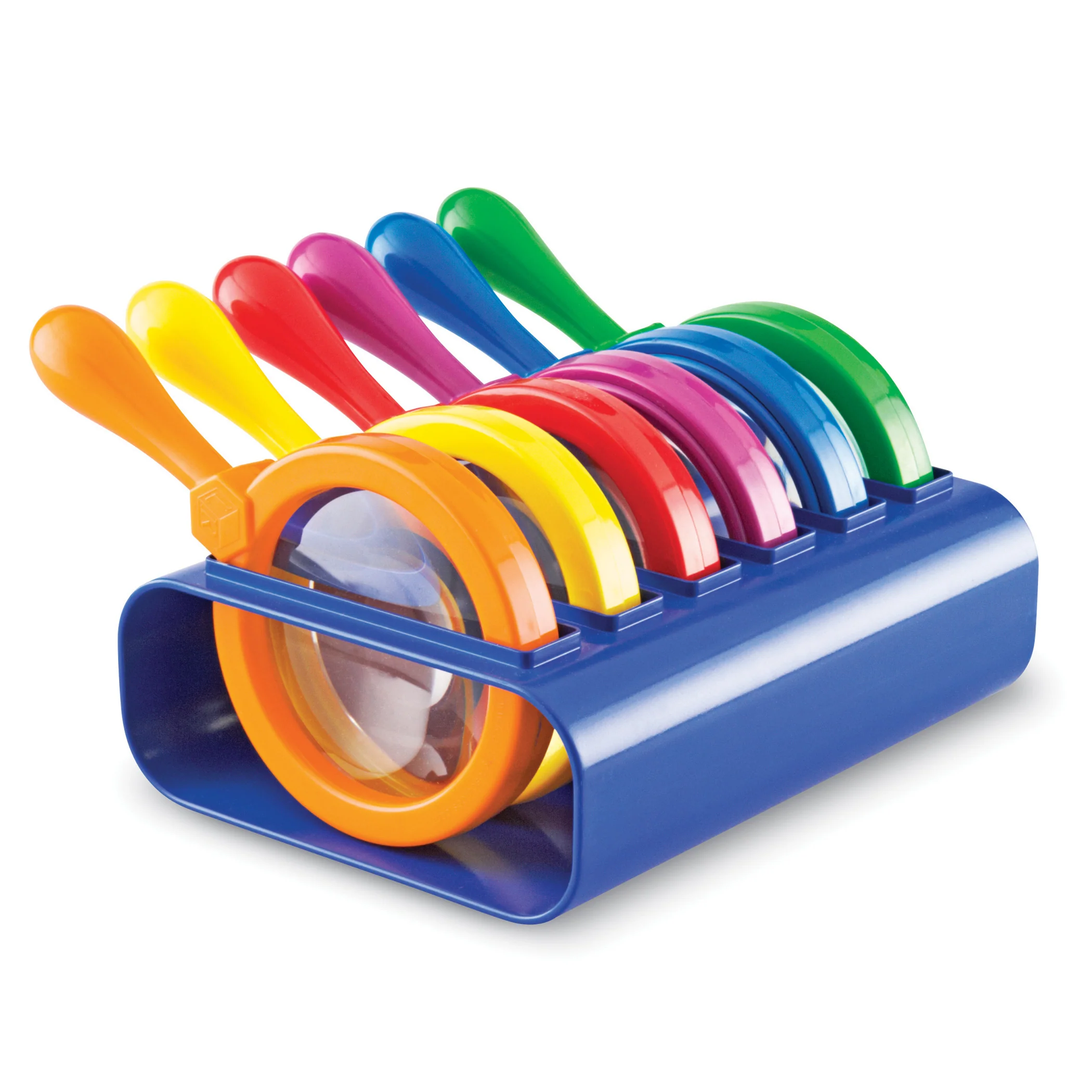 Learning Resources Jumbo Magnifiers Science Kit - Colorful Set of 6 - Image 3