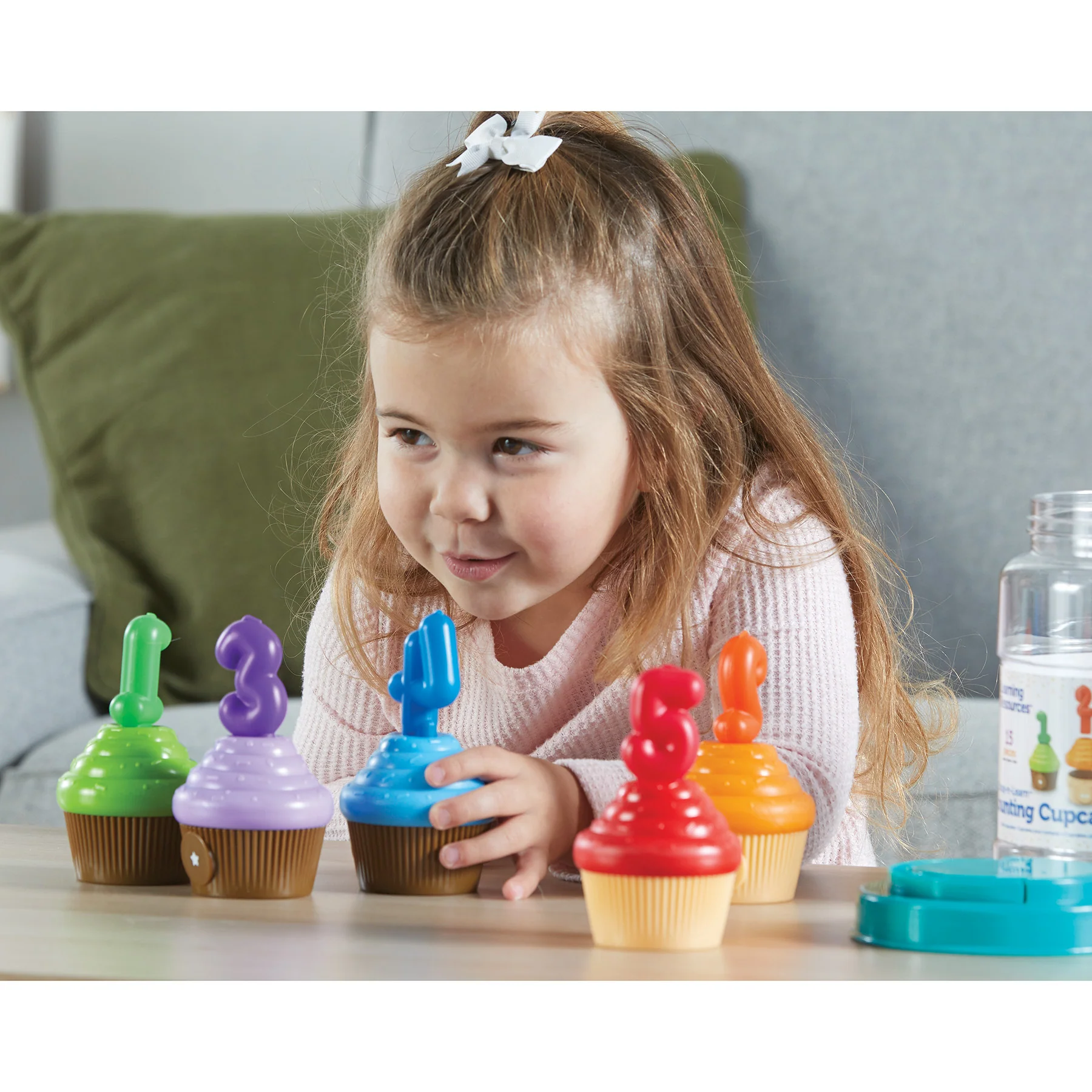 Learning Resources Snap-n-Learn Counting Cupcakes - Color & Number Fun - Image 6