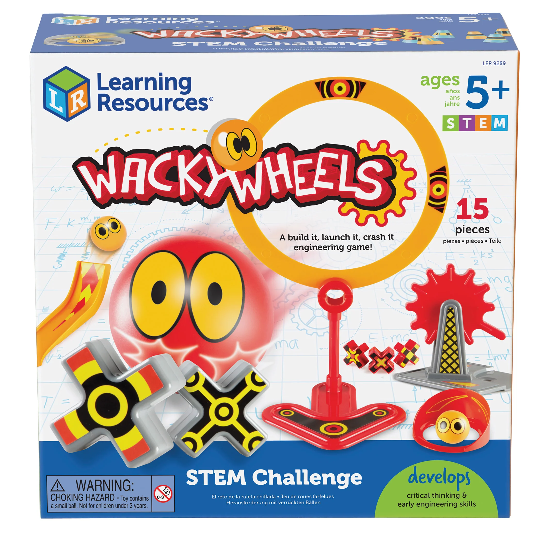 Learning Resources Wacky Wheels STEM Challenge - Physics & Engineering Toy - Image 2