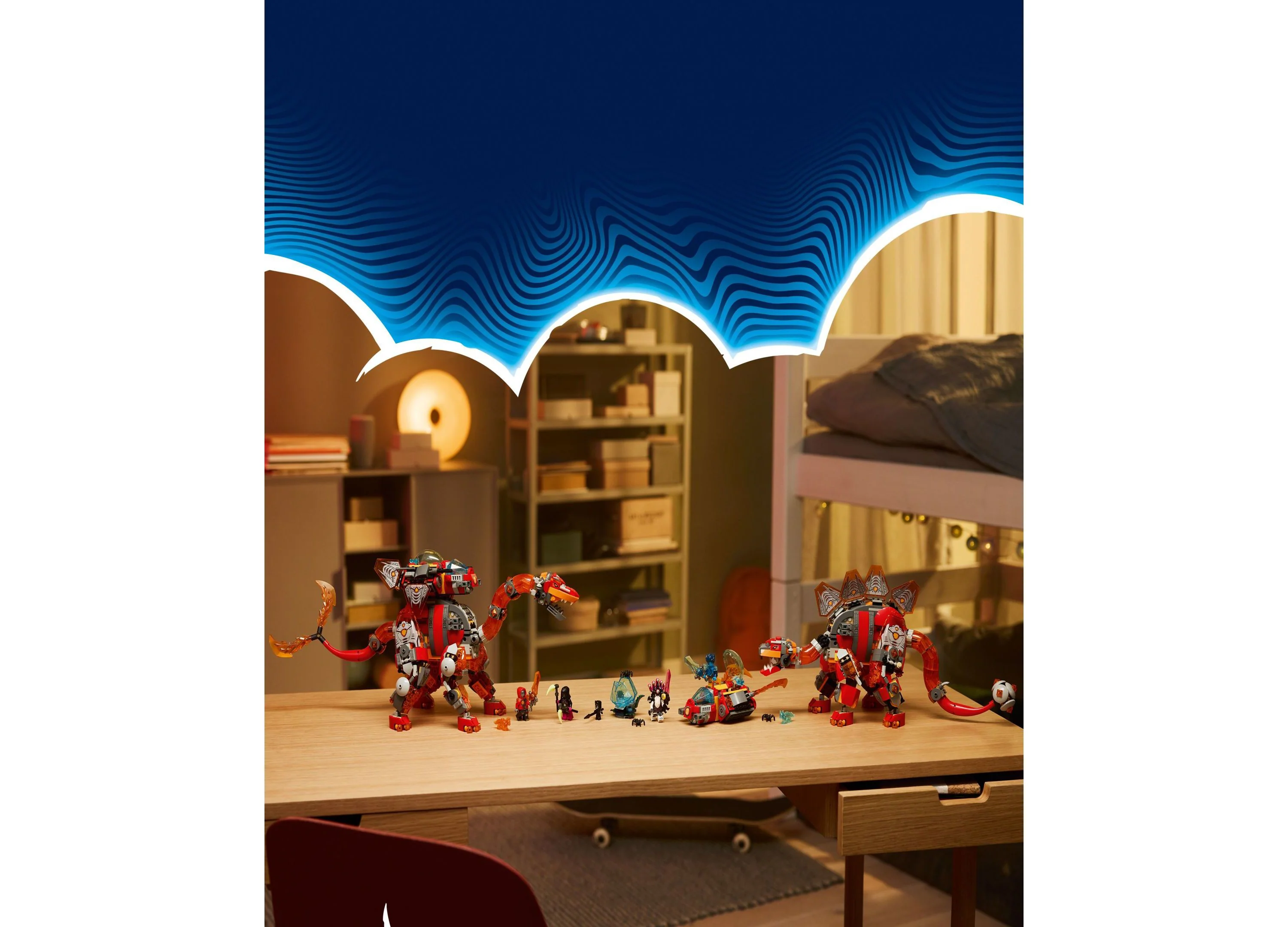 LEGO DREAMZzz Dino Jet 1007-Piece Dinosaur-Themed Building Set - Image 4