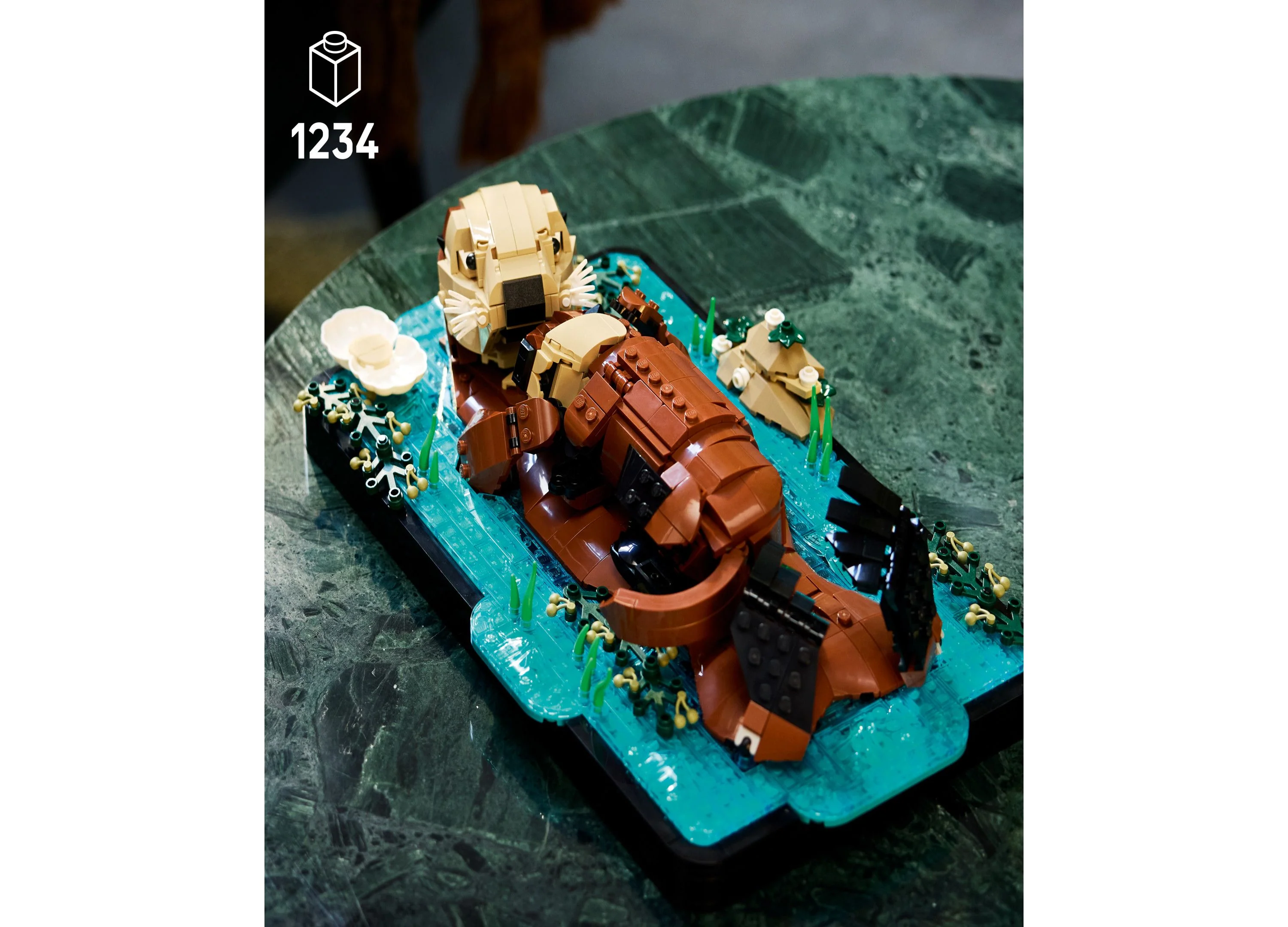 LEGO® Ideas Floating Sea Otter Building Set, 21366 - Image 2