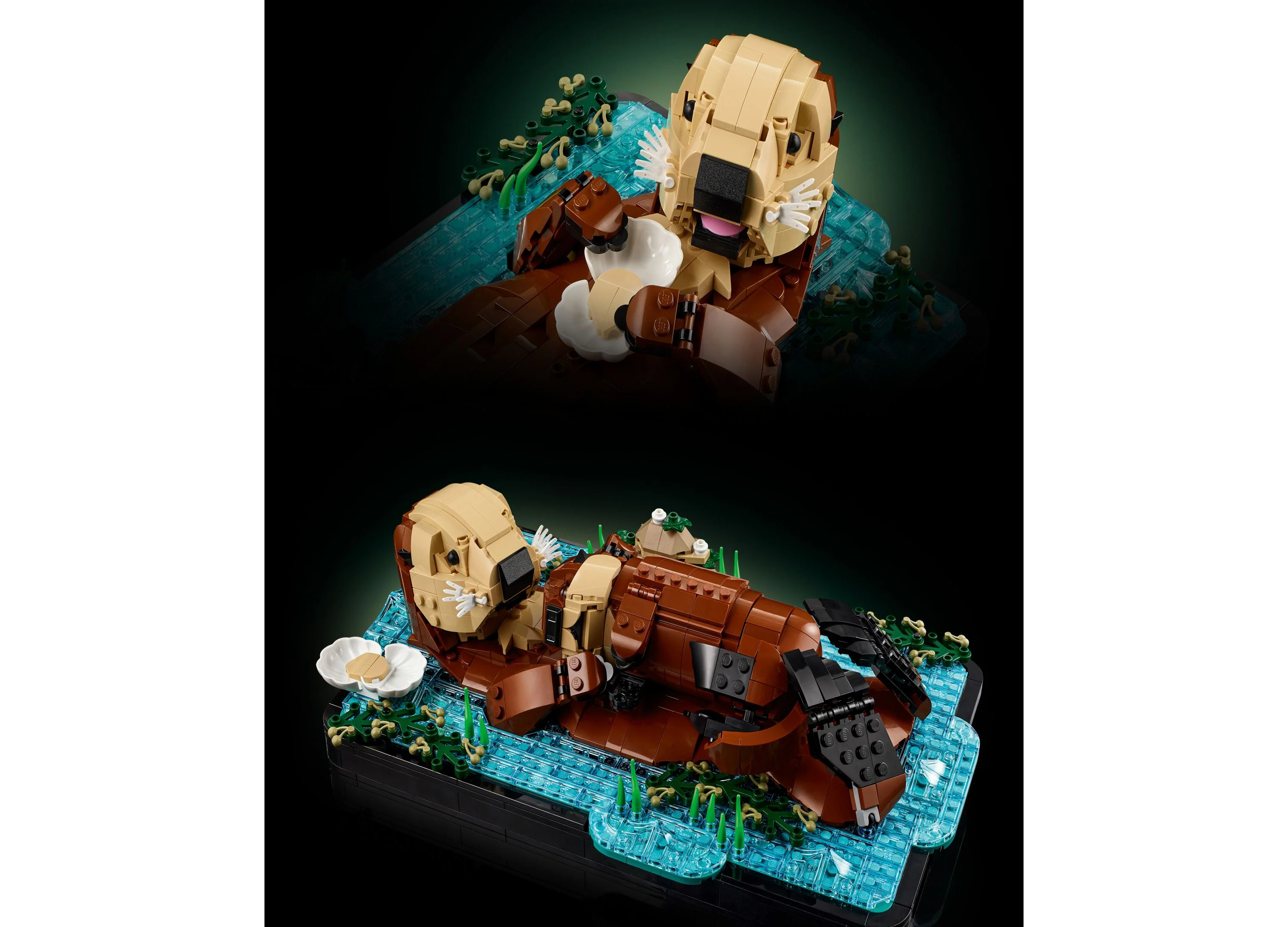 LEGO® Ideas Floating Sea Otter Building Set, 21366 - Image 5
