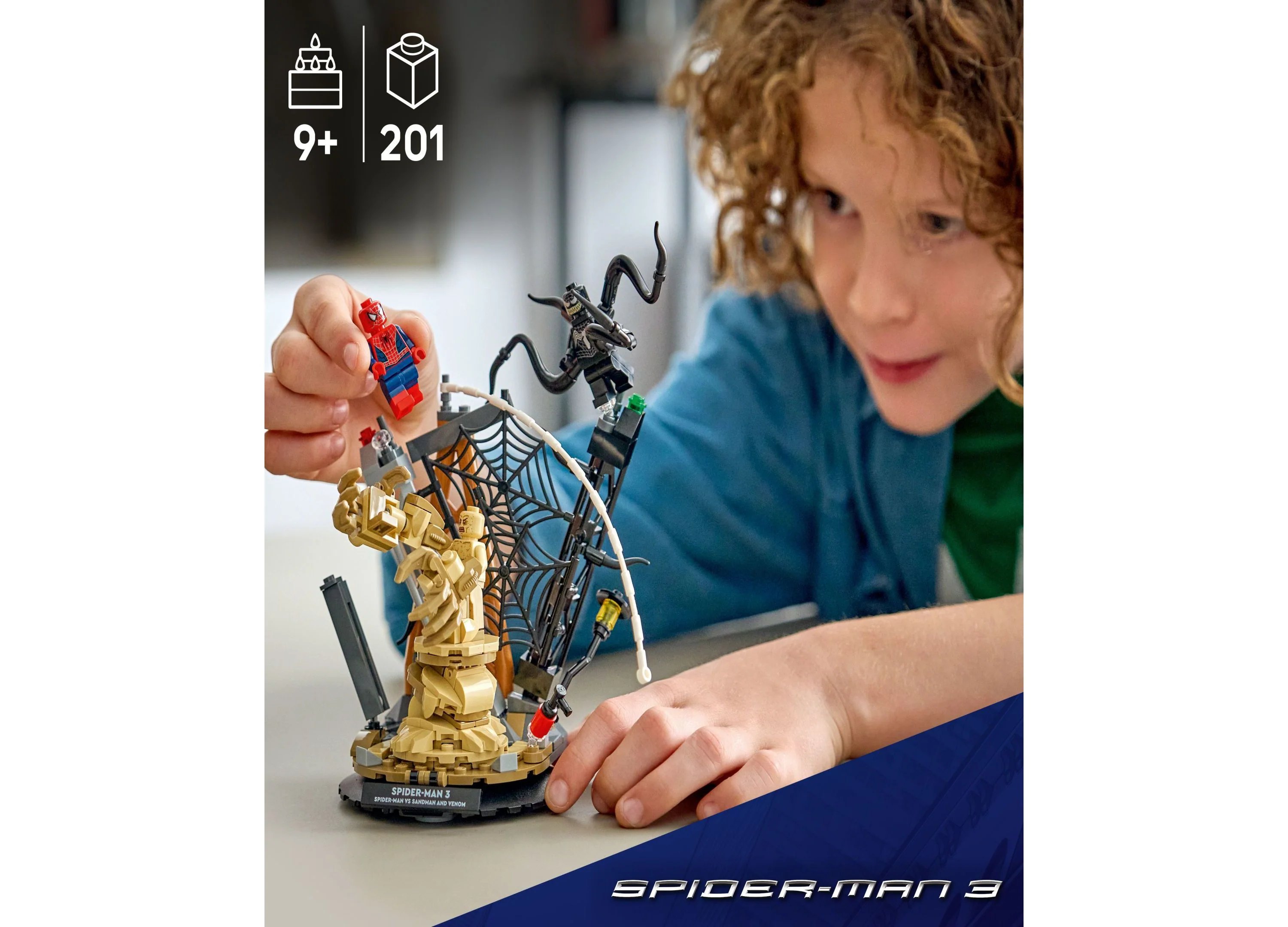 LEGO Marvel Spider-Man vs. Sandman Epic Battle Set - 201 Pieces - Image 6