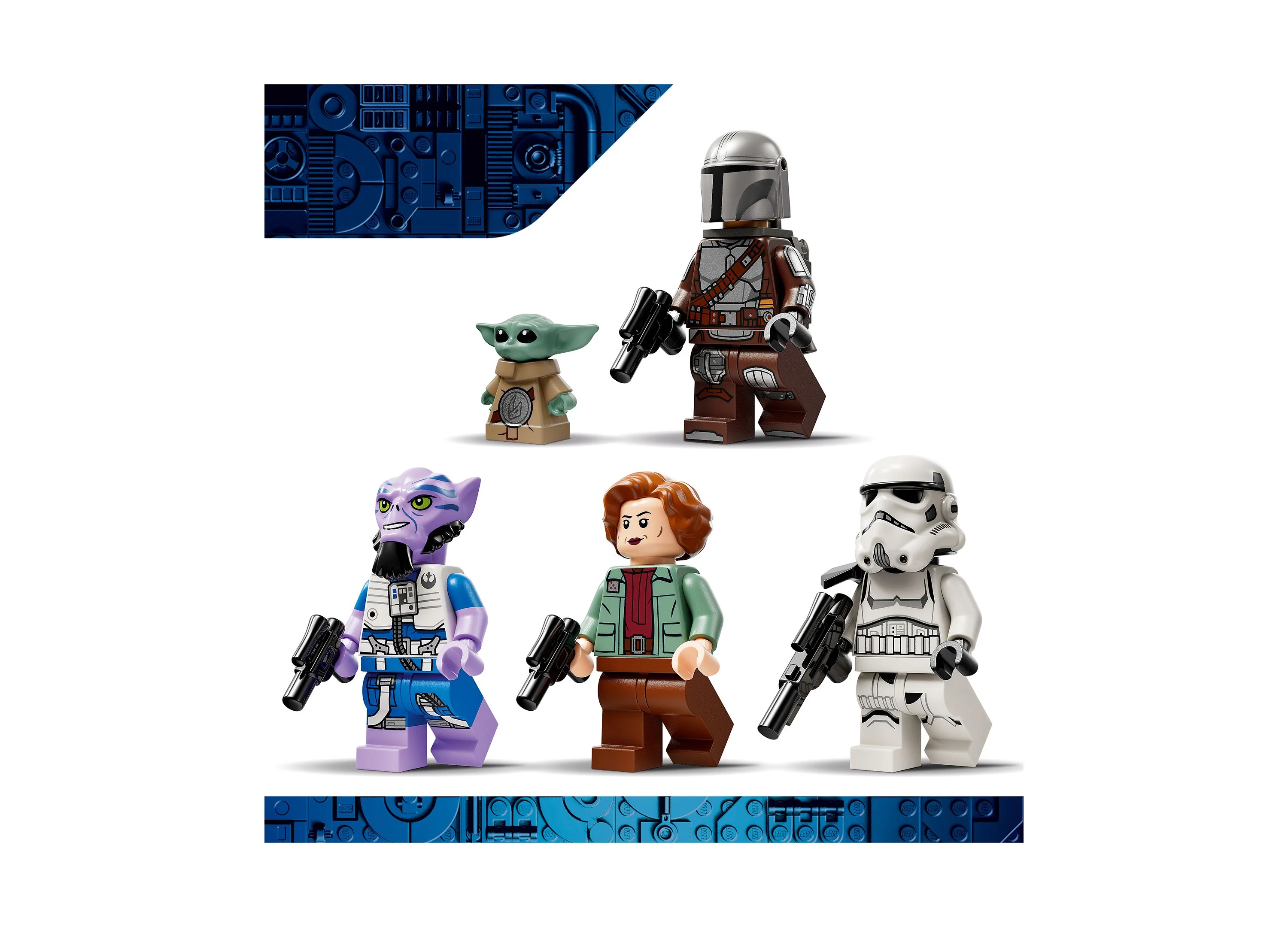LEGO Star Wars The Razor Crest Building Set, 930 Pieces - Image 2