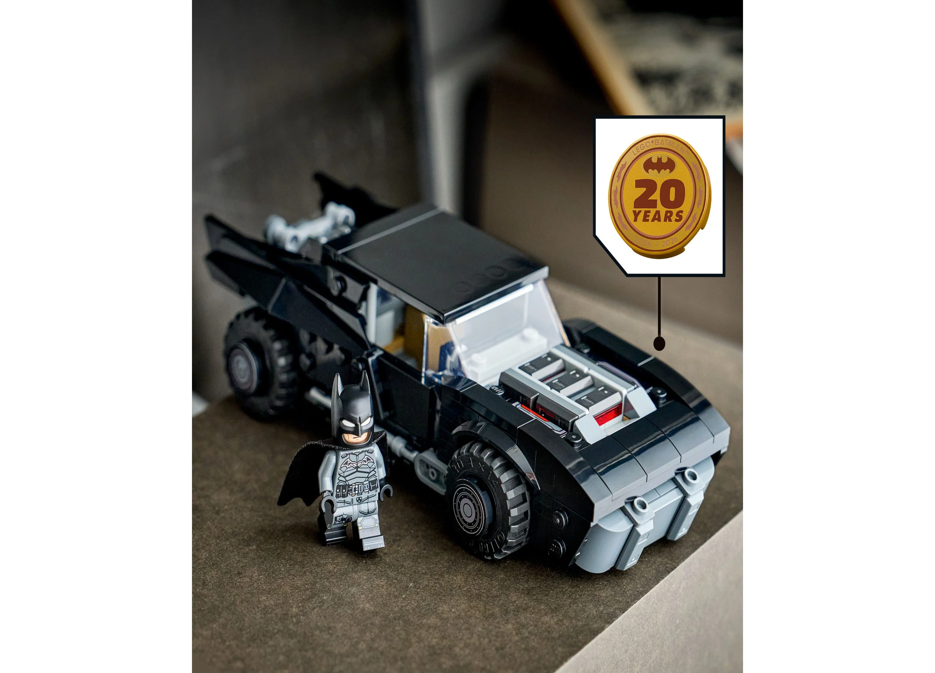 LEGO® Super Heroes DC Batman Batmobile Model Car Building Set, 76332 - Image 4