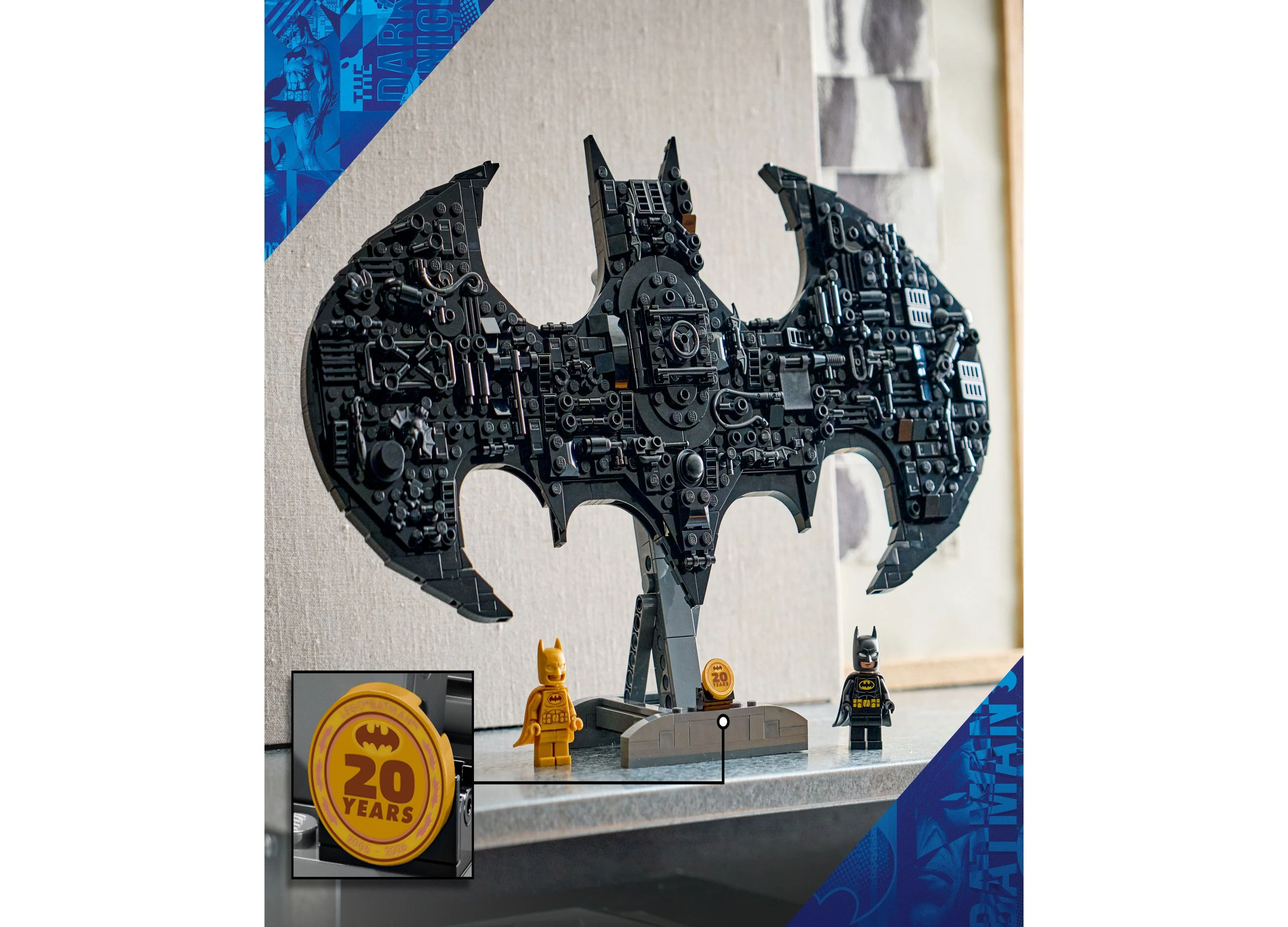 LEGO® Super Heroes DC Batman Logo Building Set, 76330 - Image 4