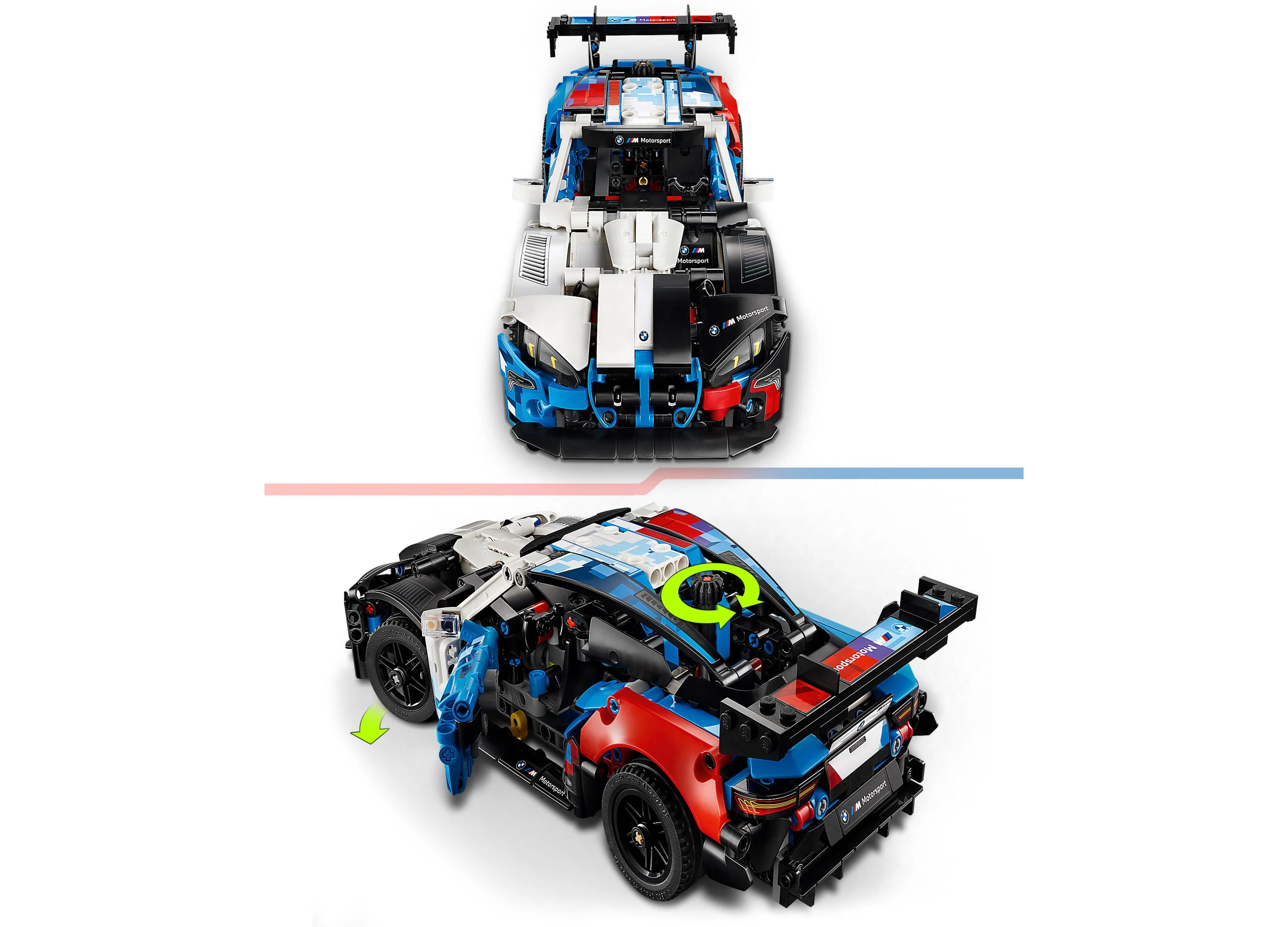 LEGO® Technic BMW M4 GT3 EVO Race Car Building Set, 42226 - Image 4