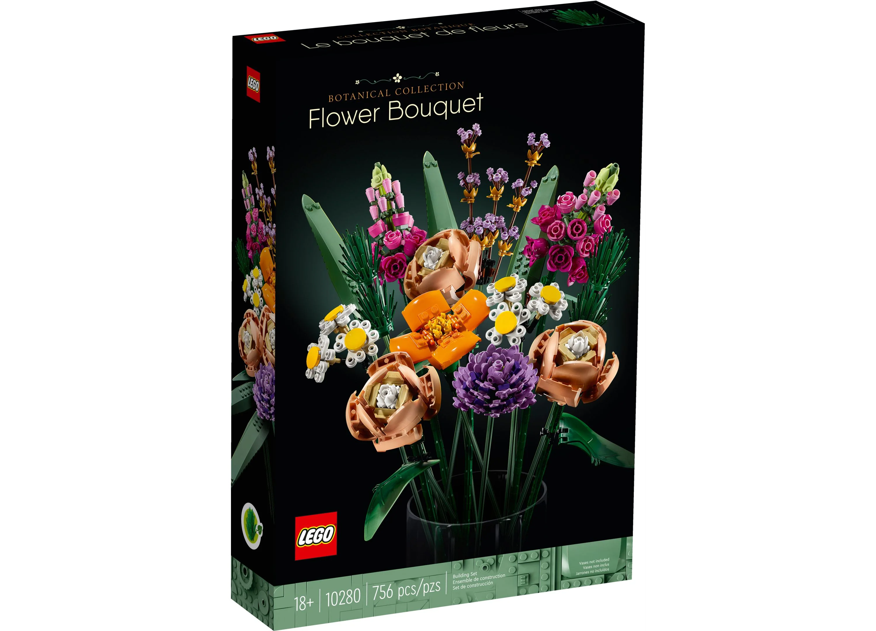 LEGO Icons 10280 Flower Bouquet - 756 Piece Adult Building Set - Image 3