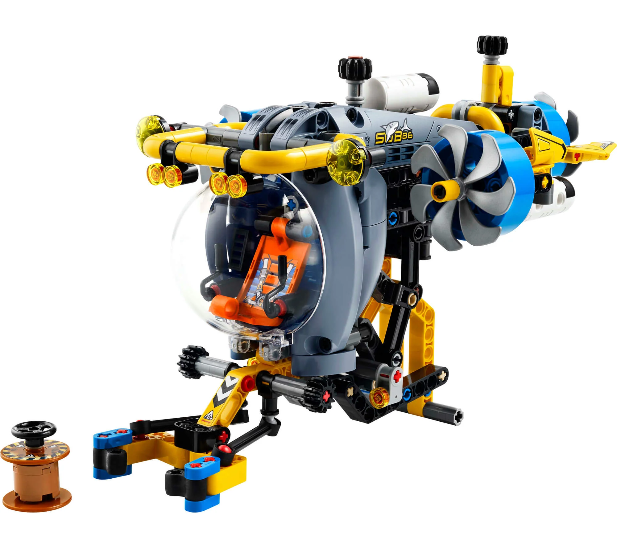 LEGO Technic Deep-Sea Research Submarine 413-Piece Building Set 42201 - Image 3