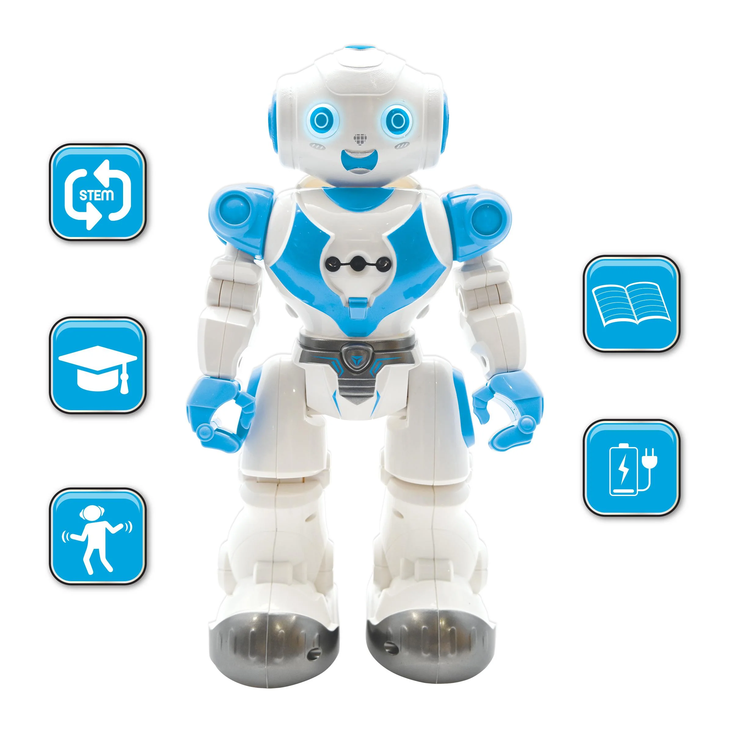 LEXIBOOK Powerman Neo Interactive Programmable Robot - Image 3
