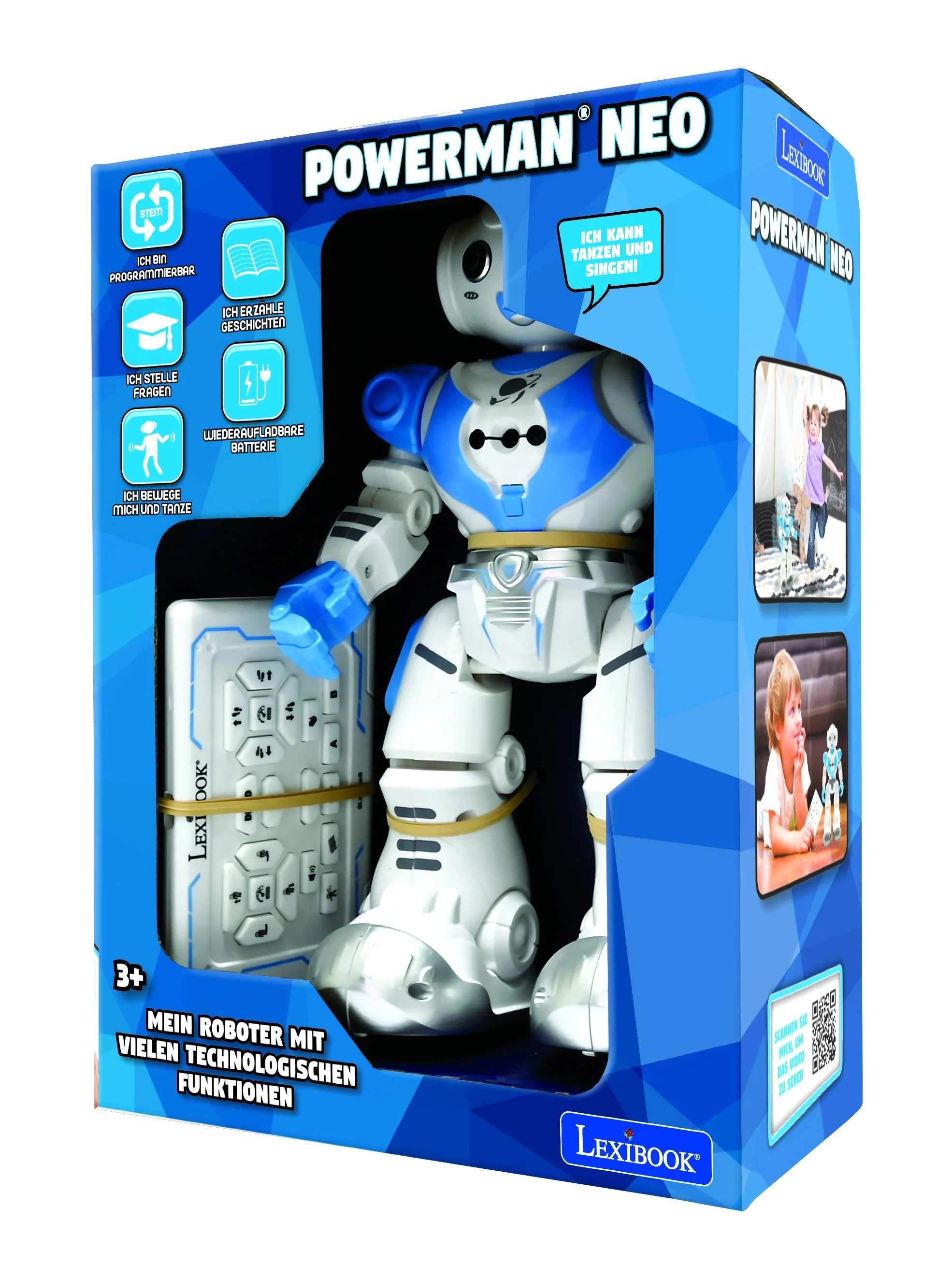 LEXIBOOK Powerman Neo Interactive Programmable Robot - Image 9
