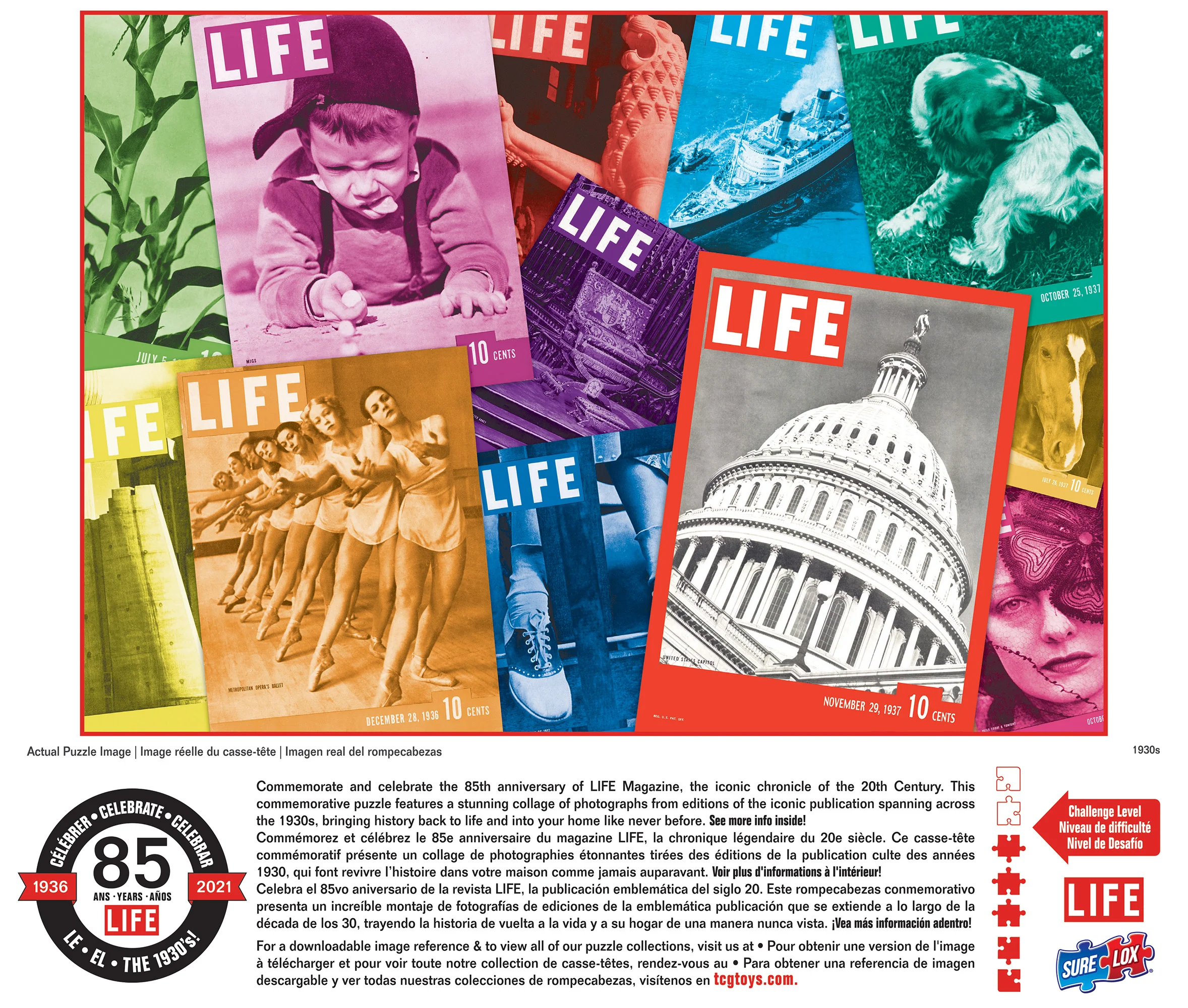 Life Brand 85th Anniversary Jigsaw Puzzle - 1000 pc - Image 4