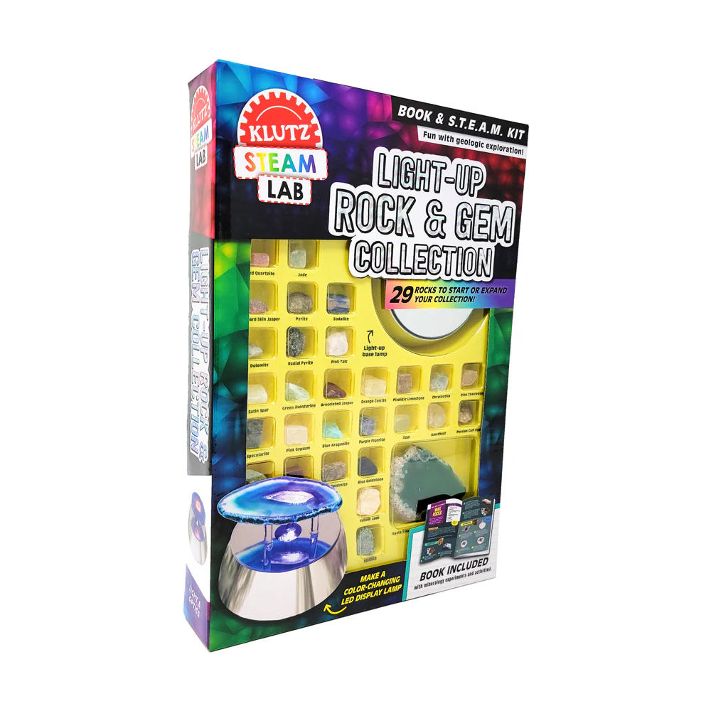 Klutz Light-Up Rock & Gem Collection Science Kit - Image 2