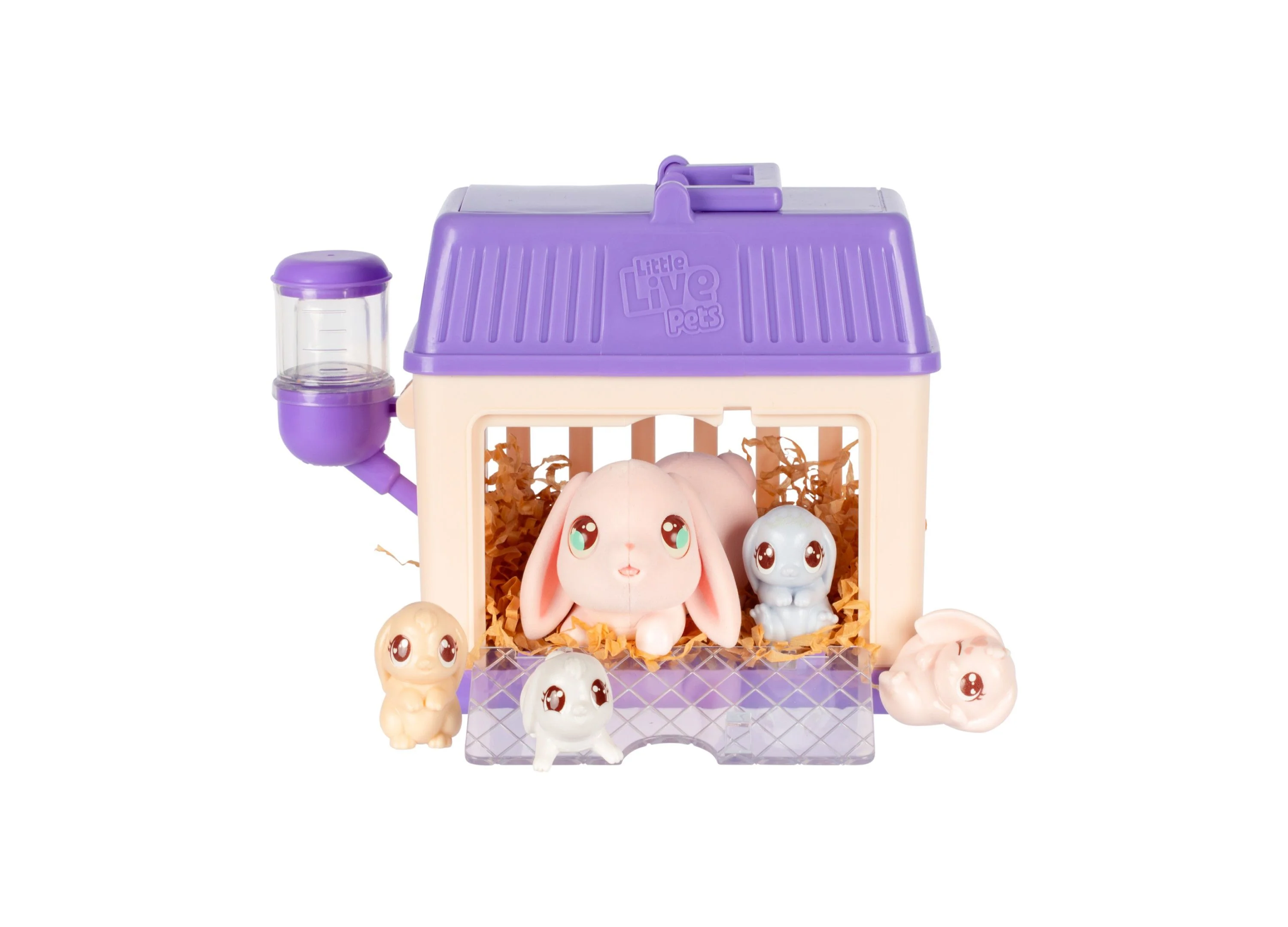Little Live Pets Mama Surprise Mini Playset Bunny - Interactive Hutch - Image 8