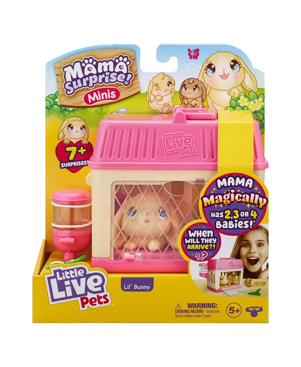 Little Live Pets Mama Surprise Minis - Lil' Bunny Playset - Image 3