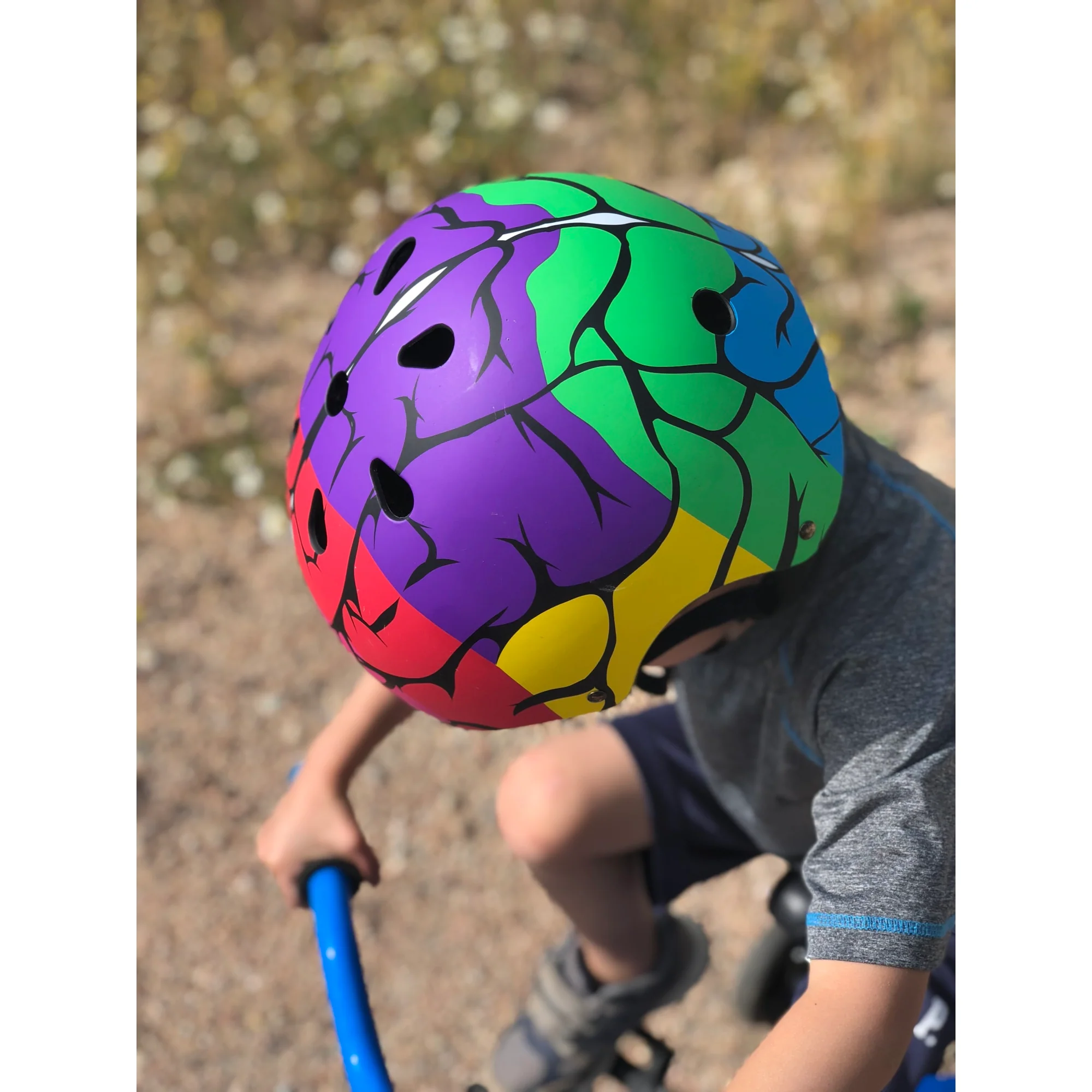 Little Medical School Brain Hat-ter Helmet - Educational Safeguard - Colorful - Image 2