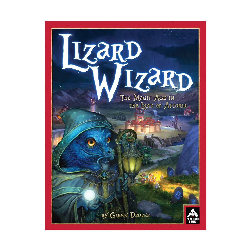 Lizard Wizard Strategic Fantasy Board Game by Forbidden Games - Image 2