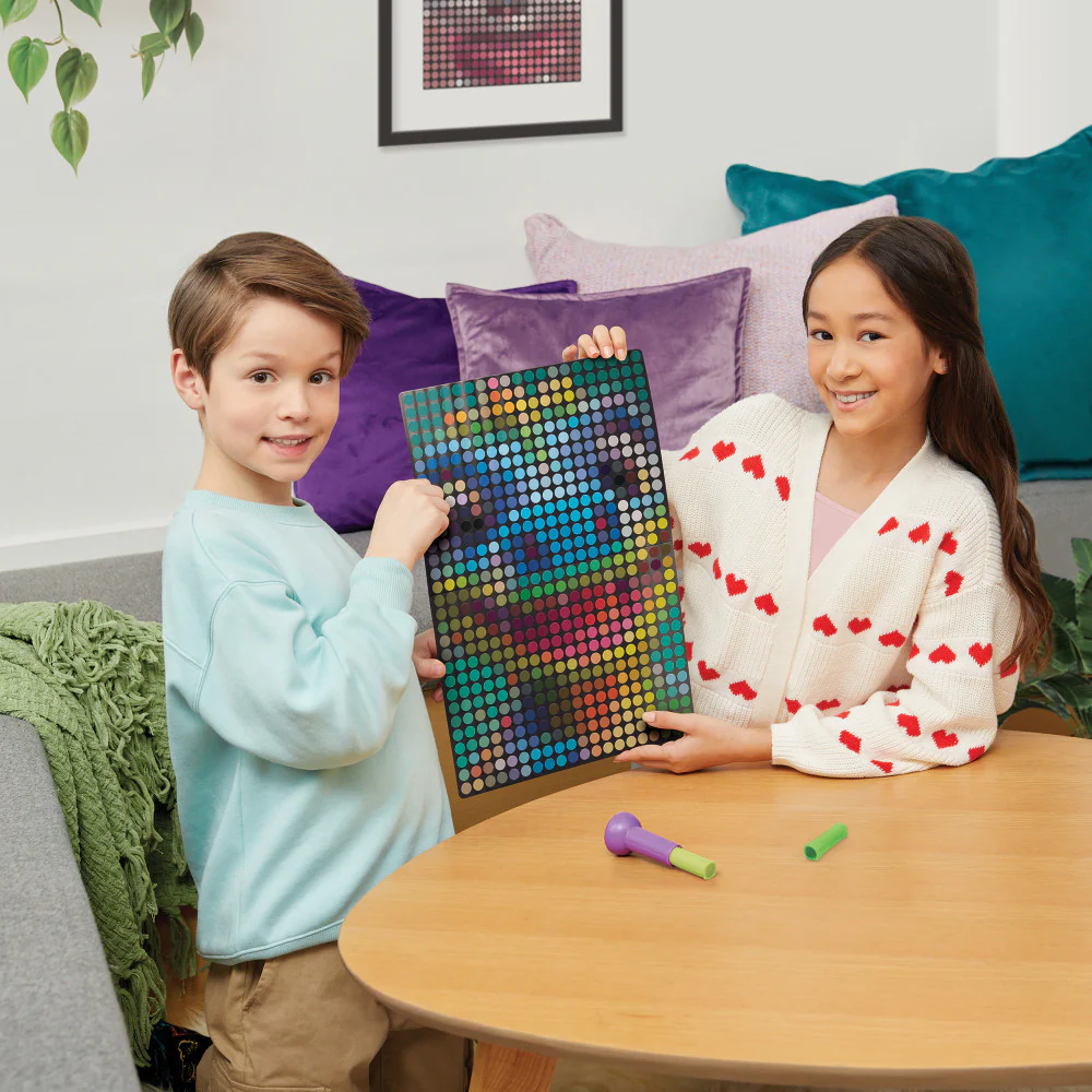 Make It Real Stamp To Reveal Art Kit - Cool Cat & Smily Dino - Image 6