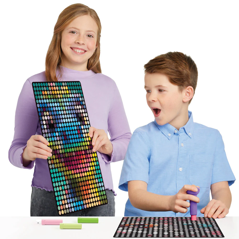 Make It Real Stamp To Reveal Art Kit - Cool Cat & Smily Dino - Image 7