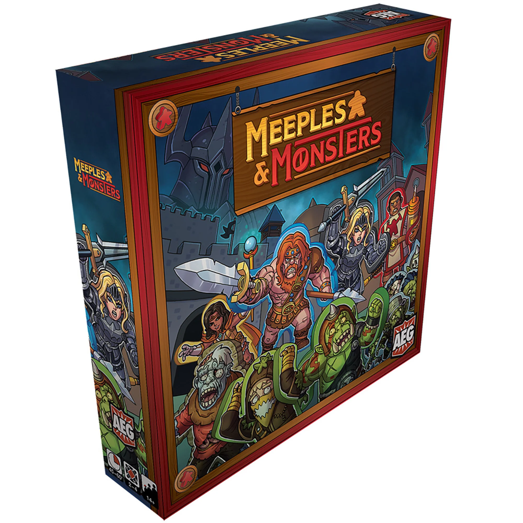 Meeples & Monsters Medieval Fantasy Board Game by AEG - Image 9