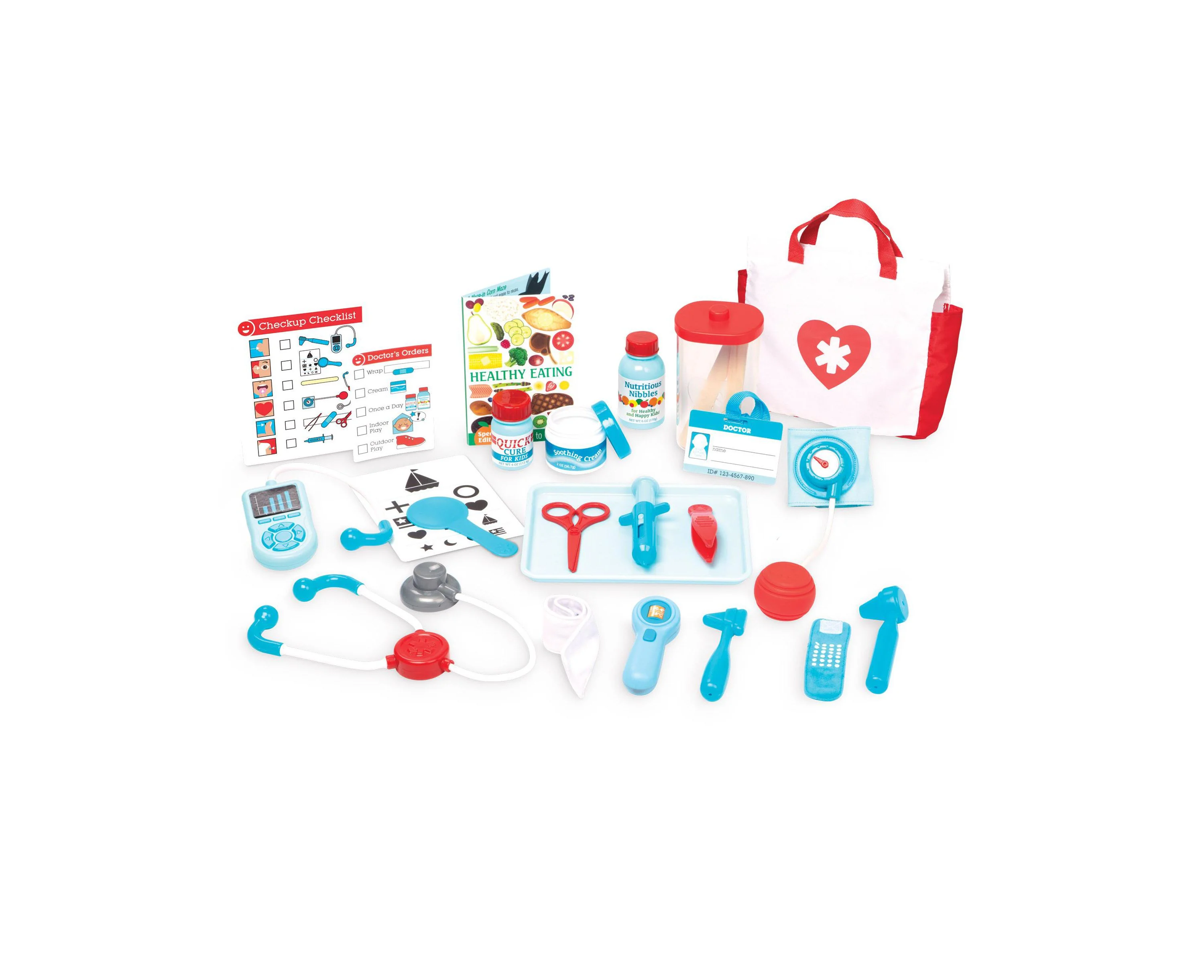 Melissa & Doug 25-Piece Get Well Doctor’s Kit Play Set - Image 6