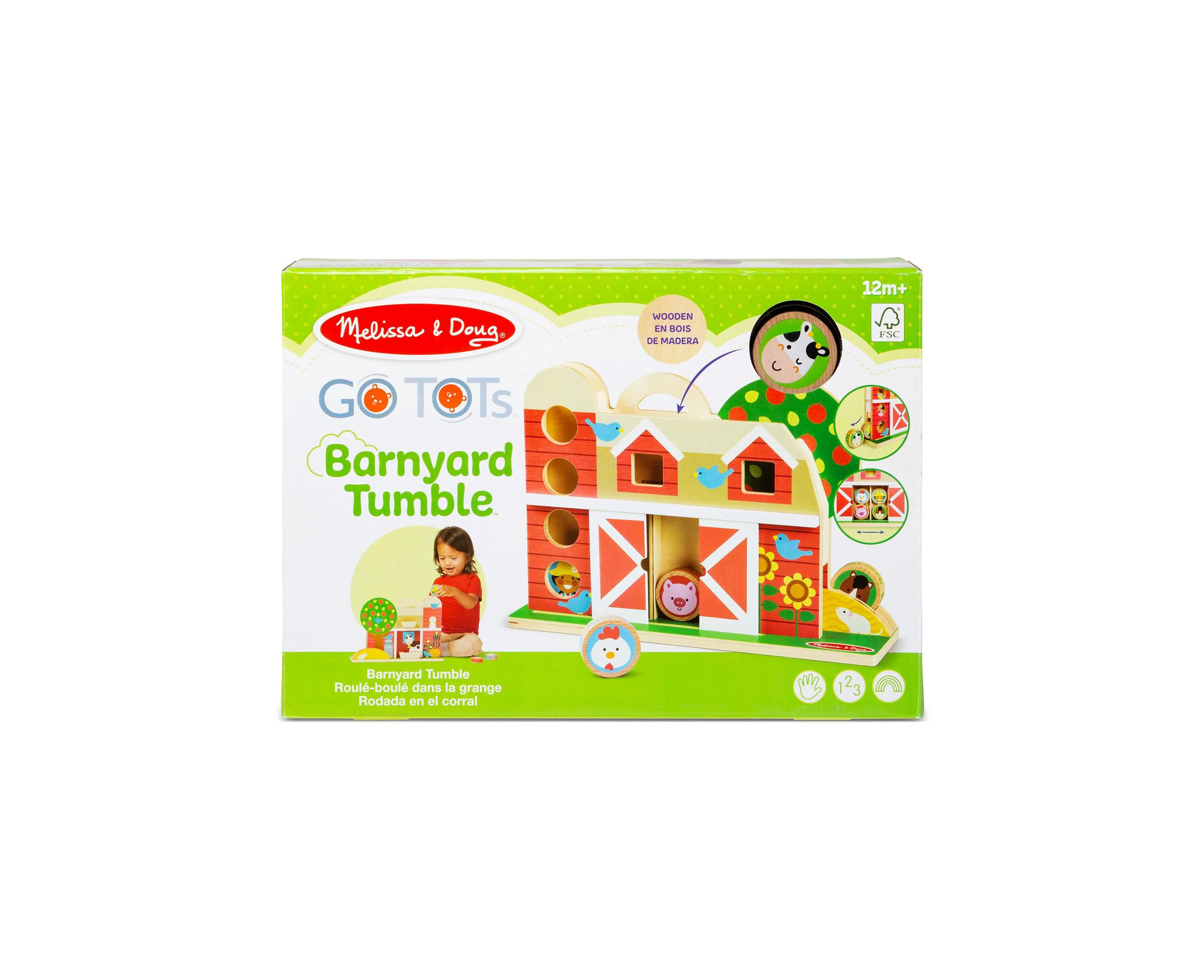 Melissa & Doug GO TOTs Barnyard Tumble ‚Äì Interactive Farm Play Set - Image 2