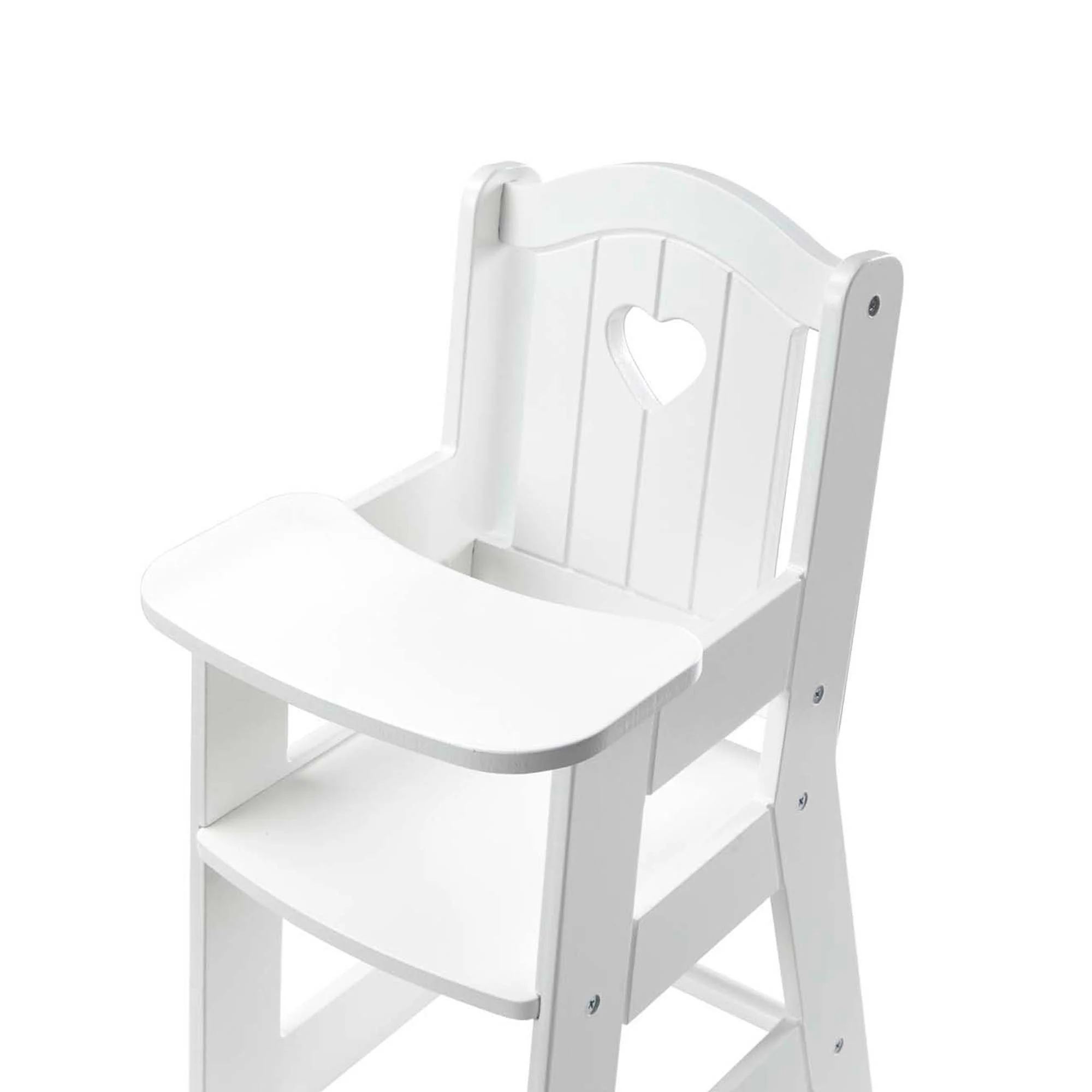 Melissa & Doug Mine to Love White High Chair for Dolls - Image 2