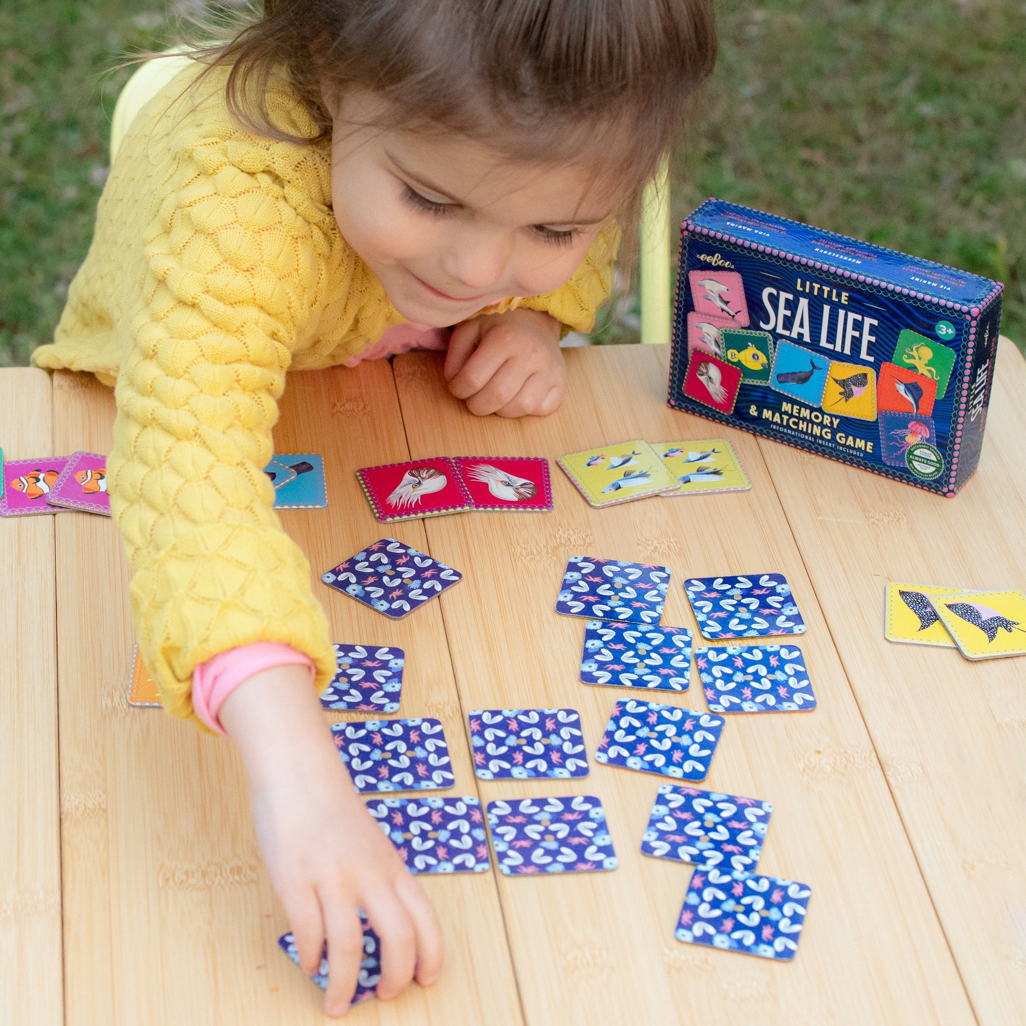 eeBoo Sea Life Memory & Matching Game With 18 Pairs - Image 4