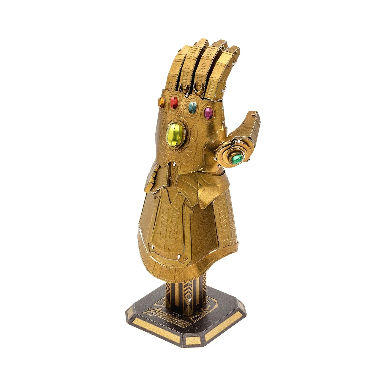 Metal Earth Marvel Avengers Endgame Infinity Gauntlet 3D Metal Model Kit - Image 4