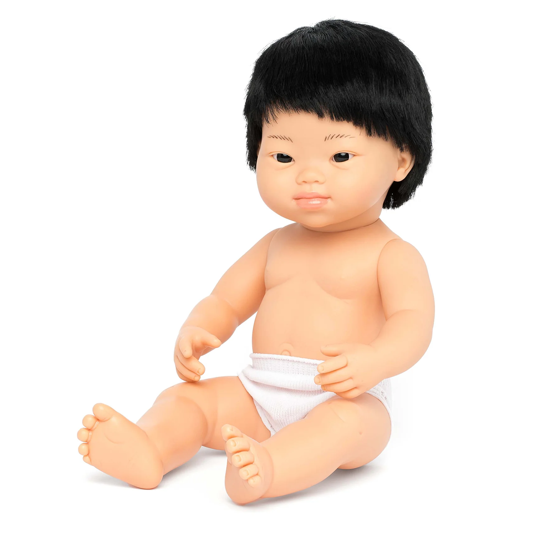 Miniland 15" Embrace Diversity Baby Doll - Down Syndrome Edition - Image 2