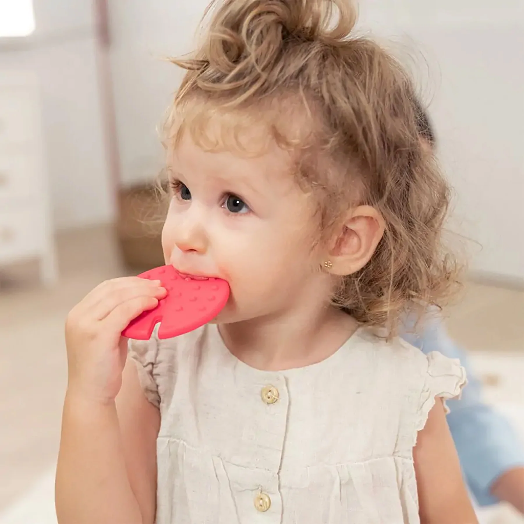 Miniland Feel to Learn Sensory Cactus – Multi-Texture Silicone Teether and Stacking Toy - Image 5