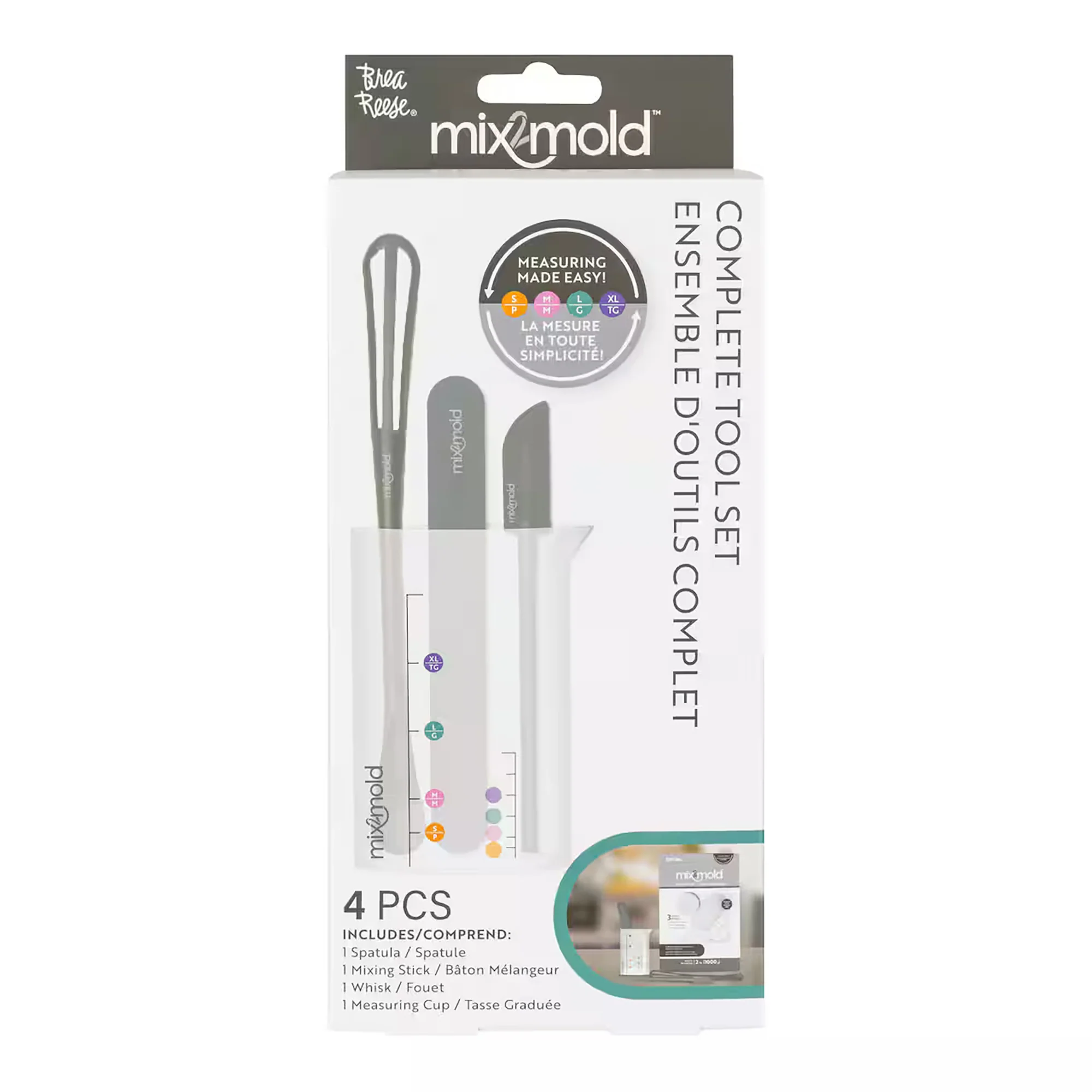 Brea Reese Mix2Mold Ceramic Resin Tool Set