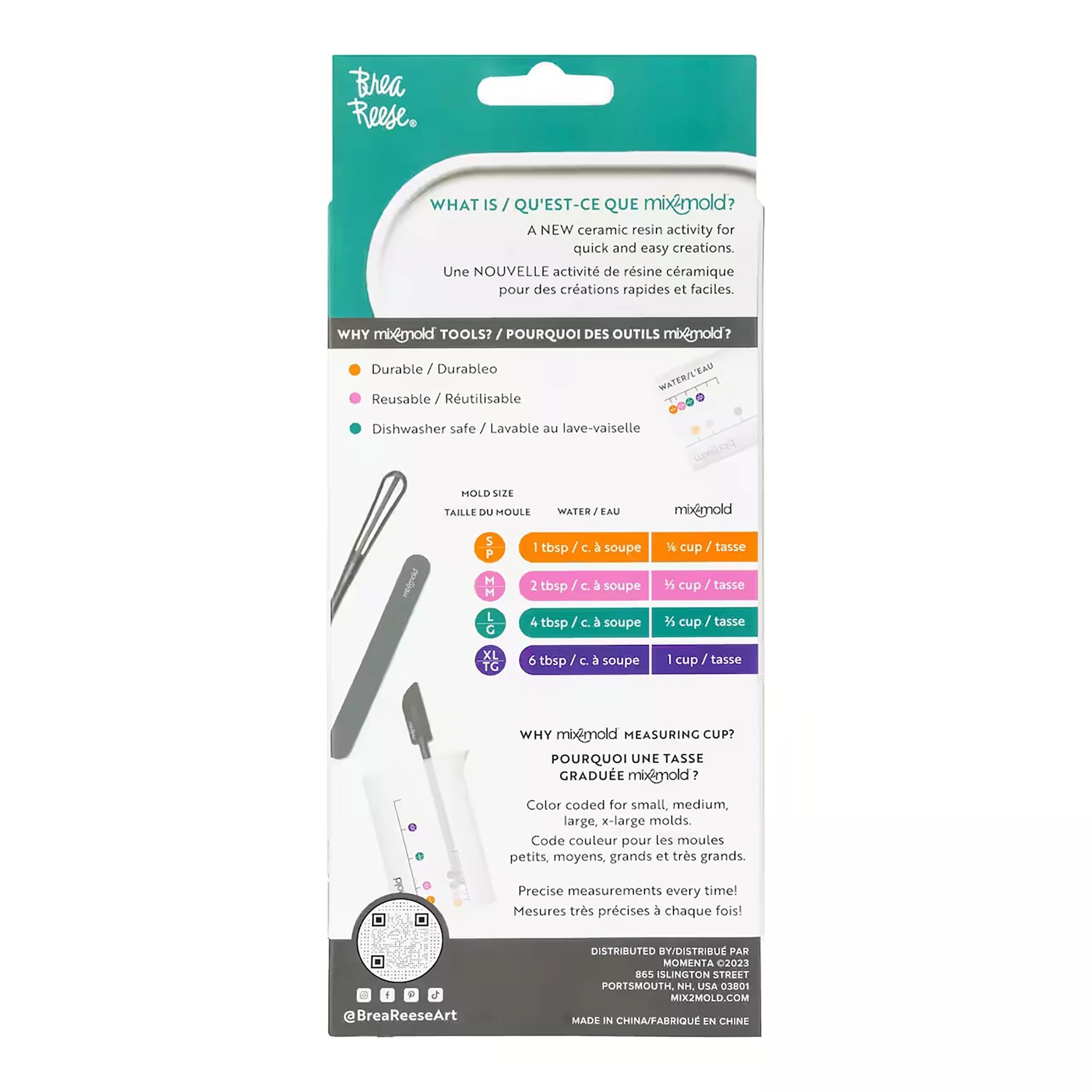 Brea Reese Mix2Mold Ceramic Resin Tool Set - Image 3