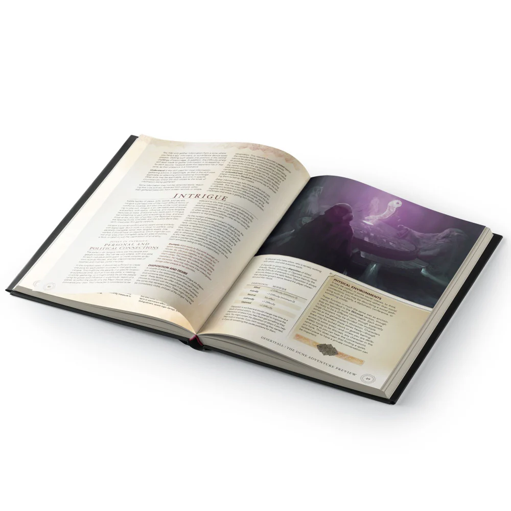 Modiphius Entertainment: Dune - Harkonnen Collector's Edition RPG Core Rulebook - Image 3
