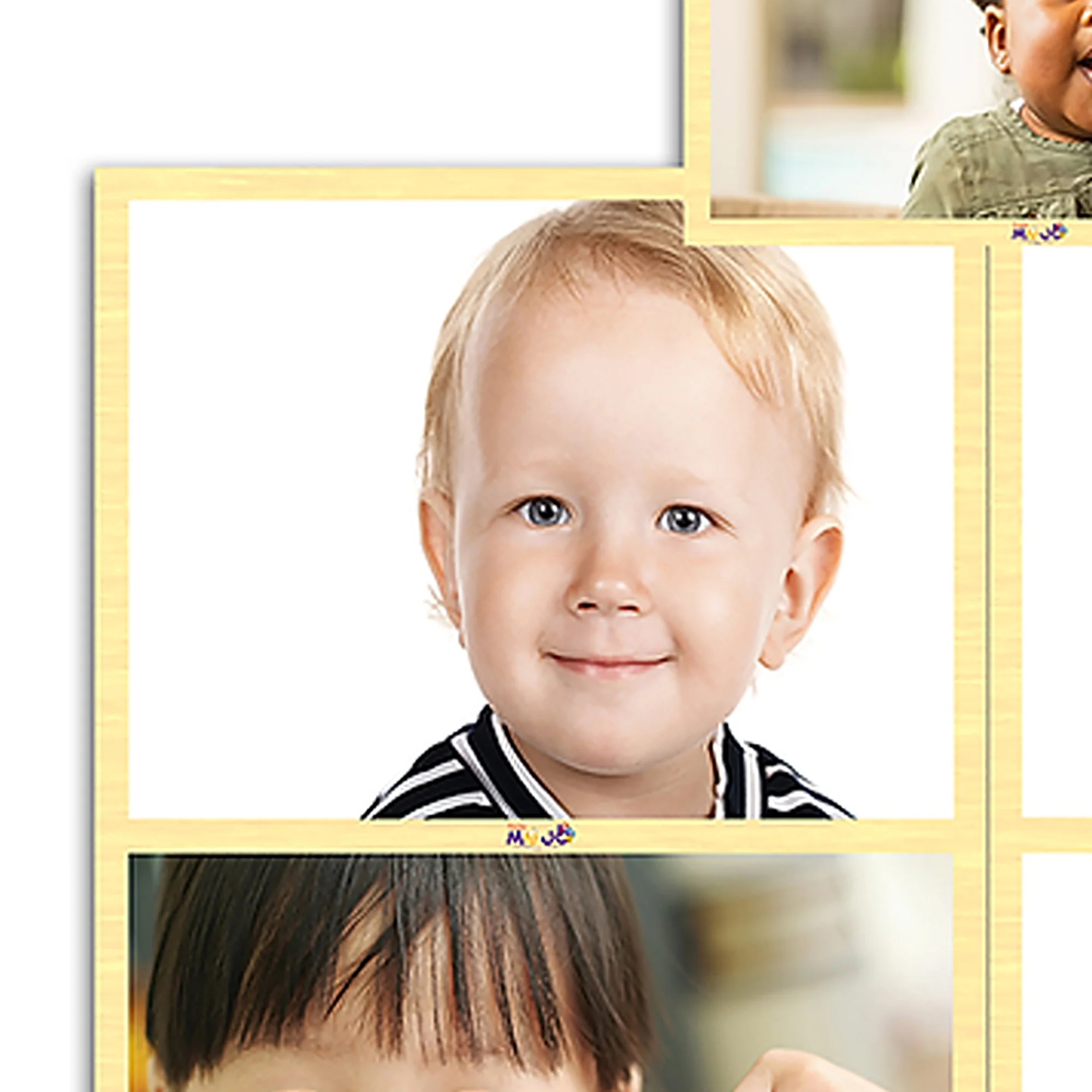 Mojo Diverse Faces 6-Pack Wooden Puzzles - Image 2