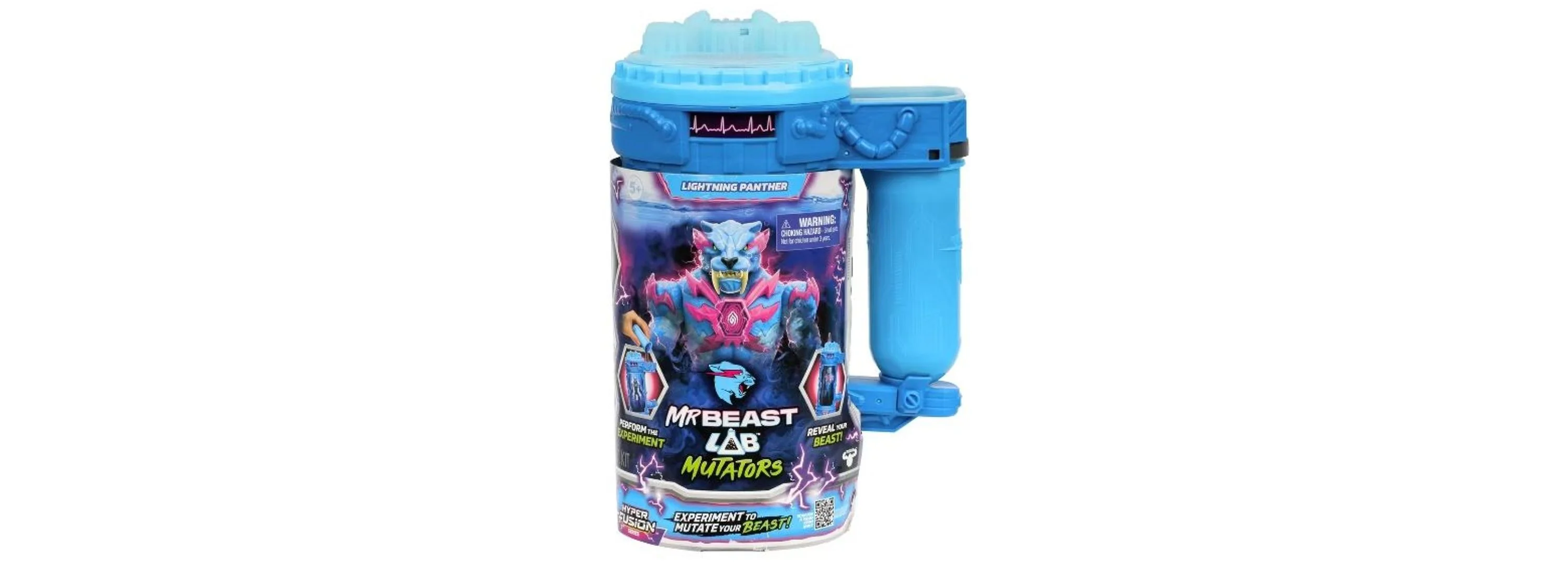 Mr Beast Hyper Fusion 10.2-inch Action Figure – Lightning Panther - Image 2