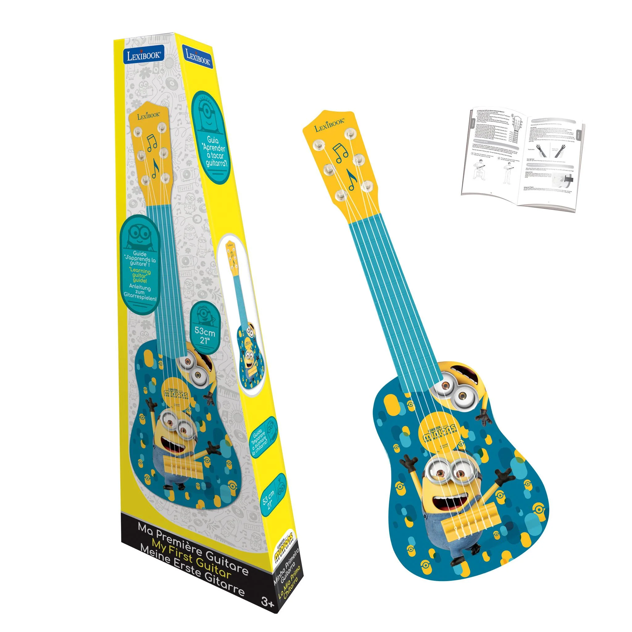 Playtive Junior Blue/Yellow Minions-Themed First Guitar - Image 2