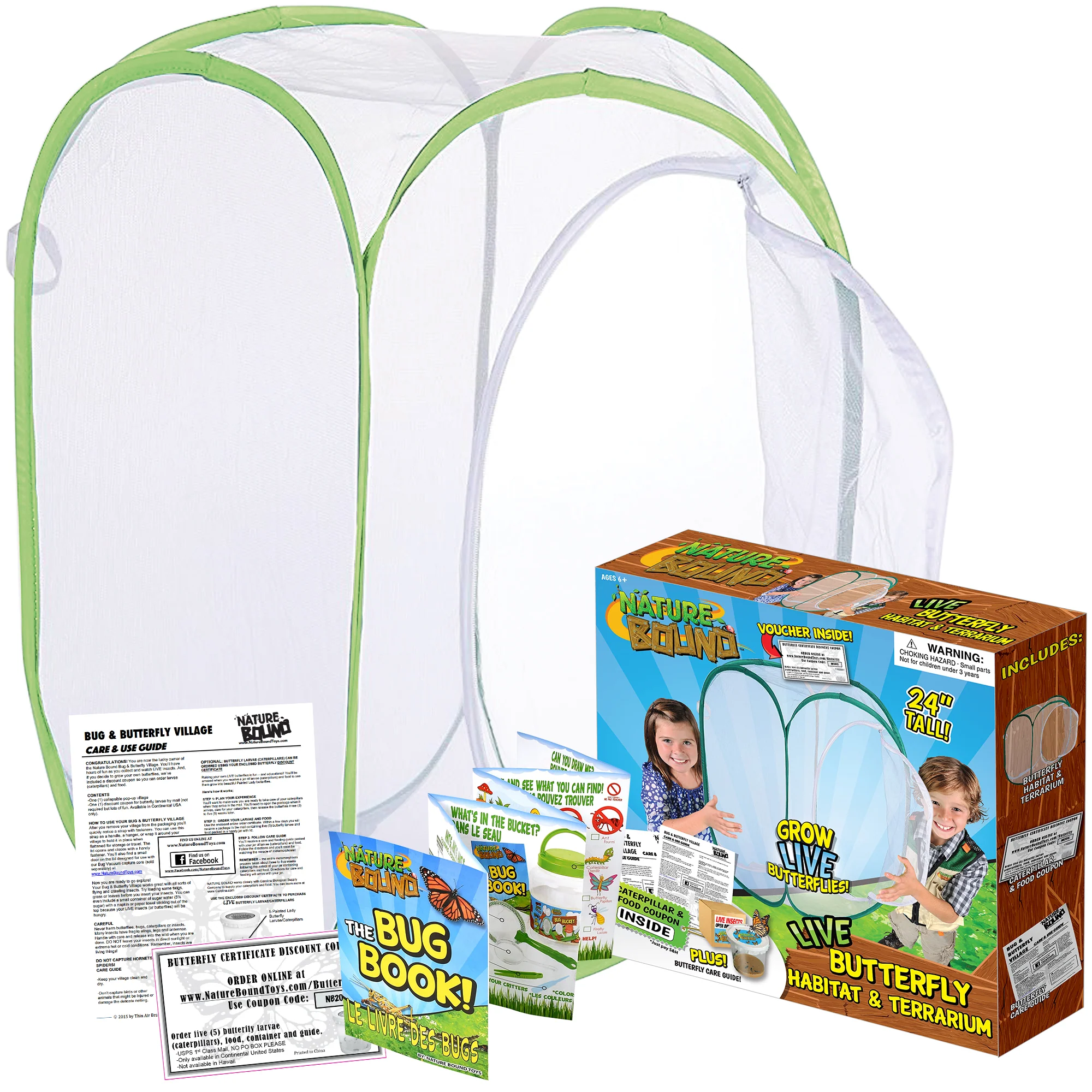 Nature Bound Butterfly Habitat Exploration Kit