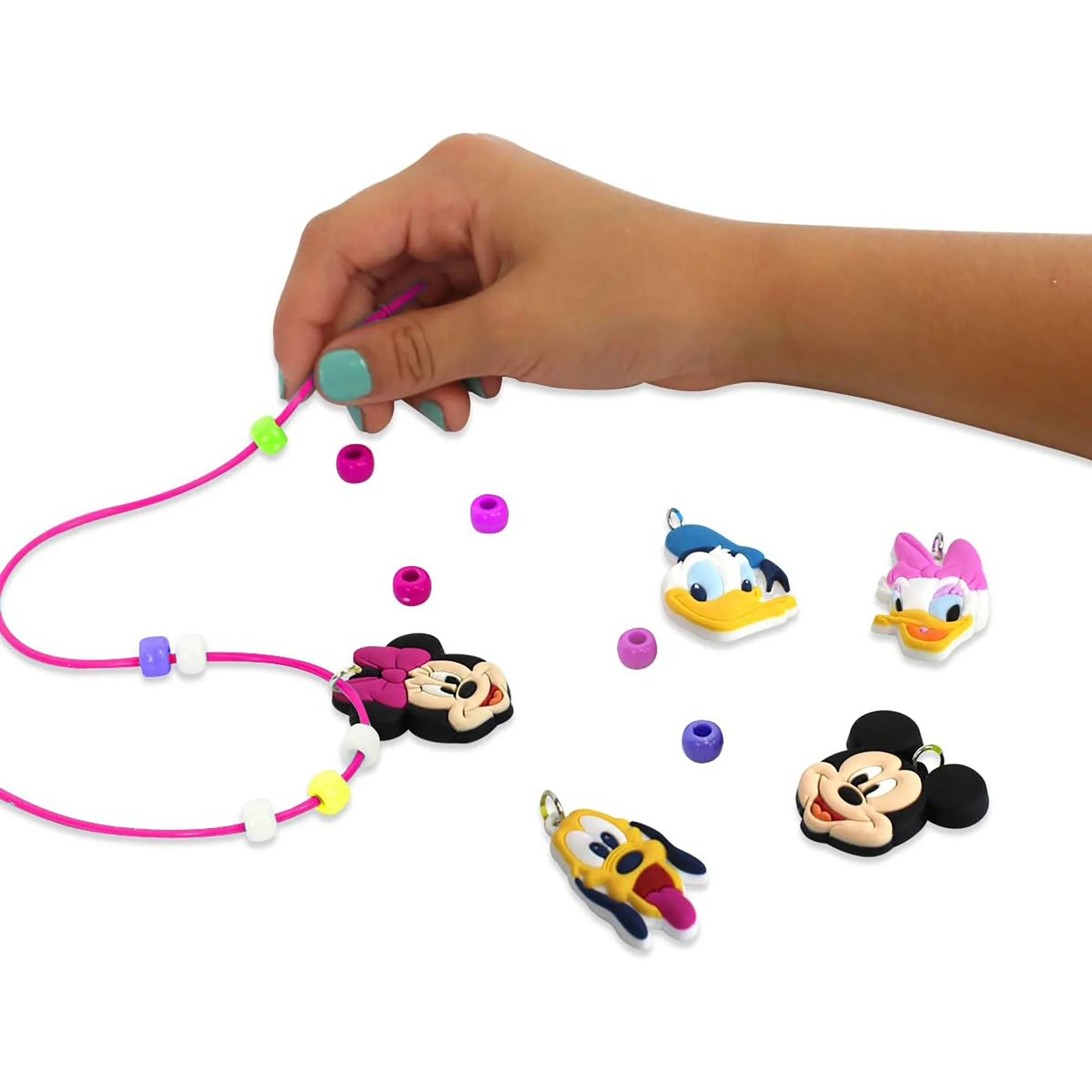 Minnie Mouse Necklace Activity Set 160-Piece DIY Jewelry Kit - Image 2