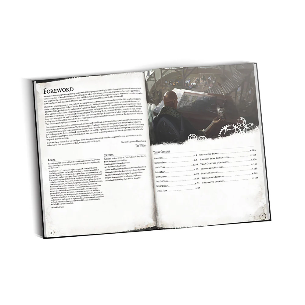 Nord Games: Treacherous Traps - 5th Edition D&D Hardcover RPG Supplement - Image 3