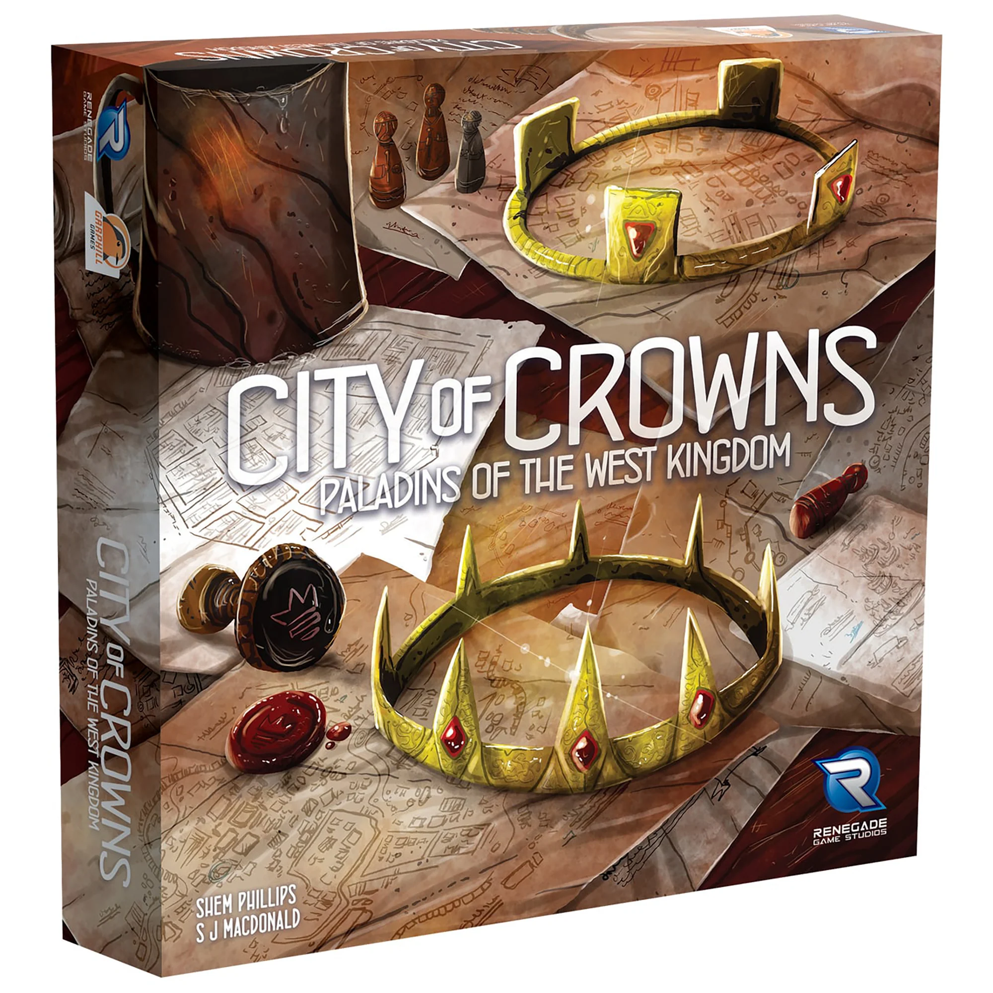 Paladins of the West Kingdom: City of Crowns Board Game Expansion